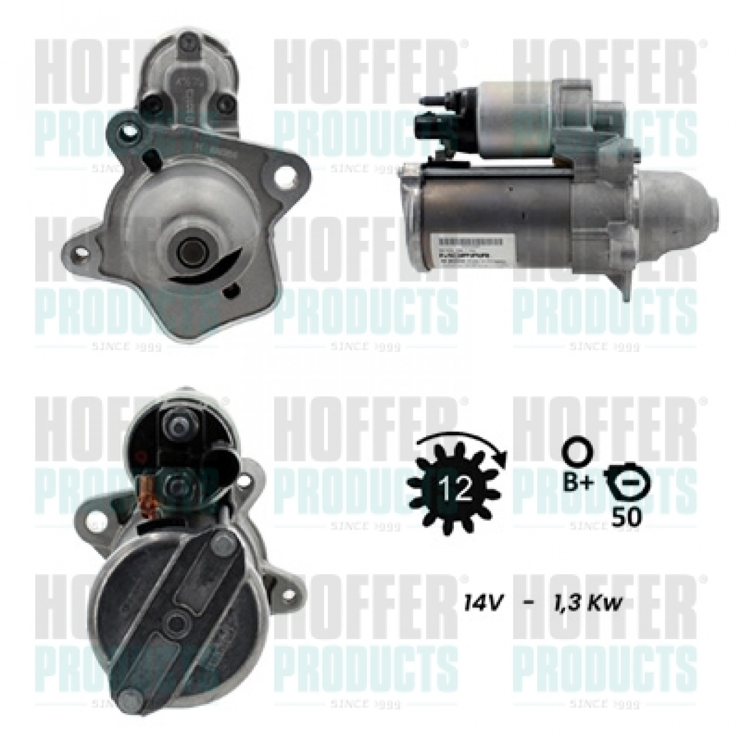 Motor de arranque HOFFER H5010923G