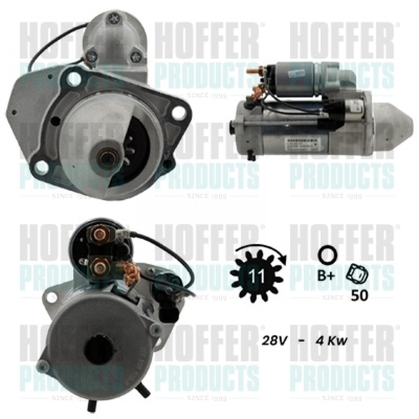 Motor de arranque HOFFER H5110057G