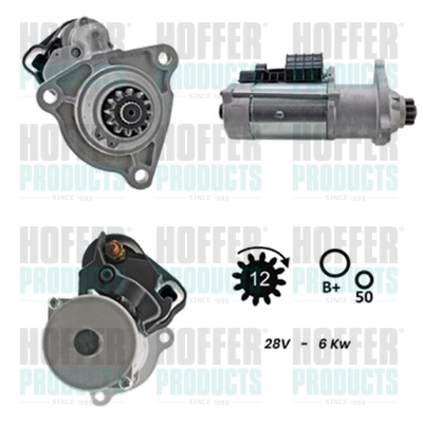 Motor de arranque HOFFER H5110078G
