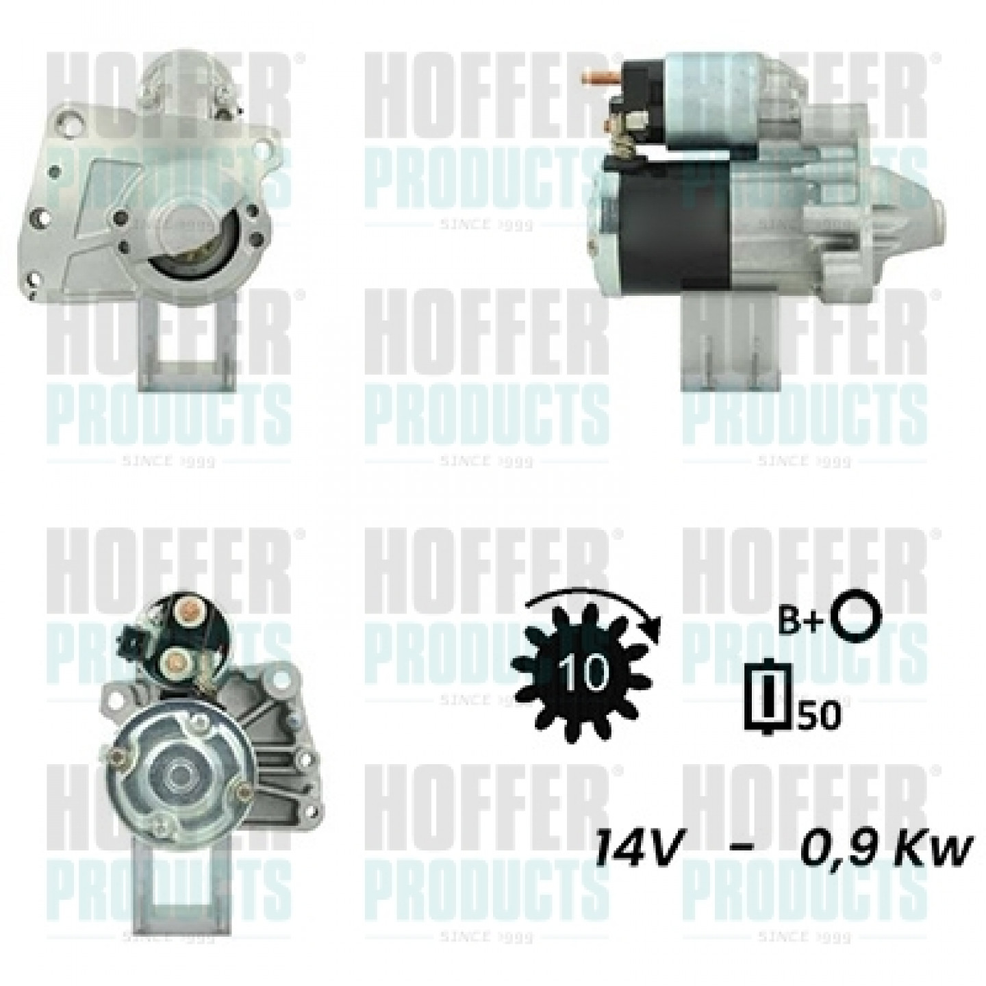 Motor de arranque HOFFER H5035726G