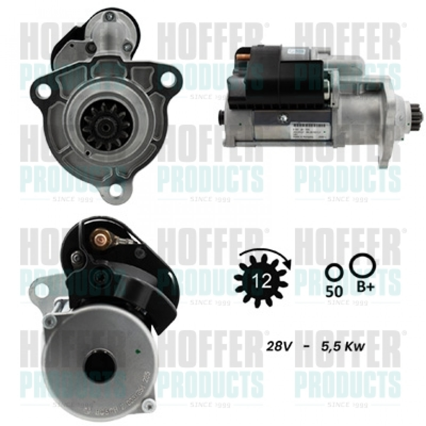 Motor de arranque HOFFER H5110083G
