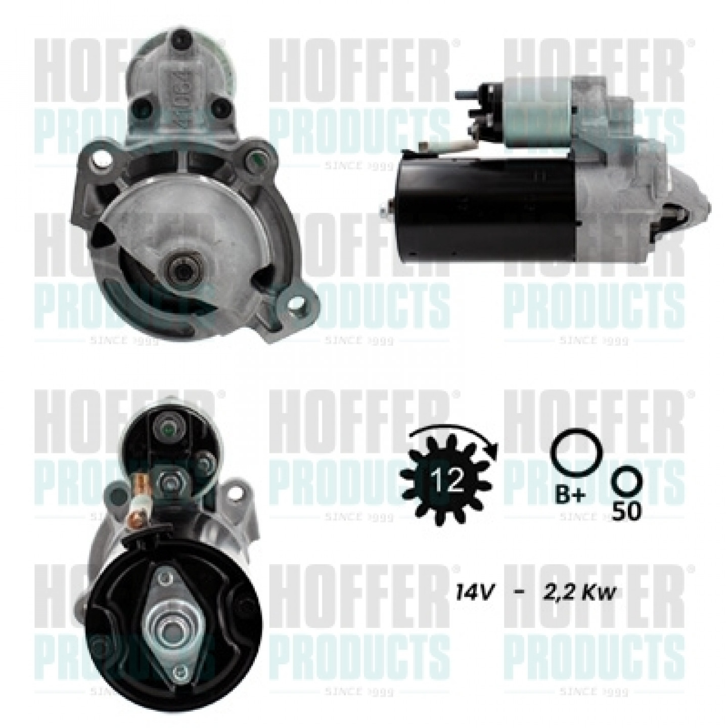 Motor de arranque HOFFER H5010542G