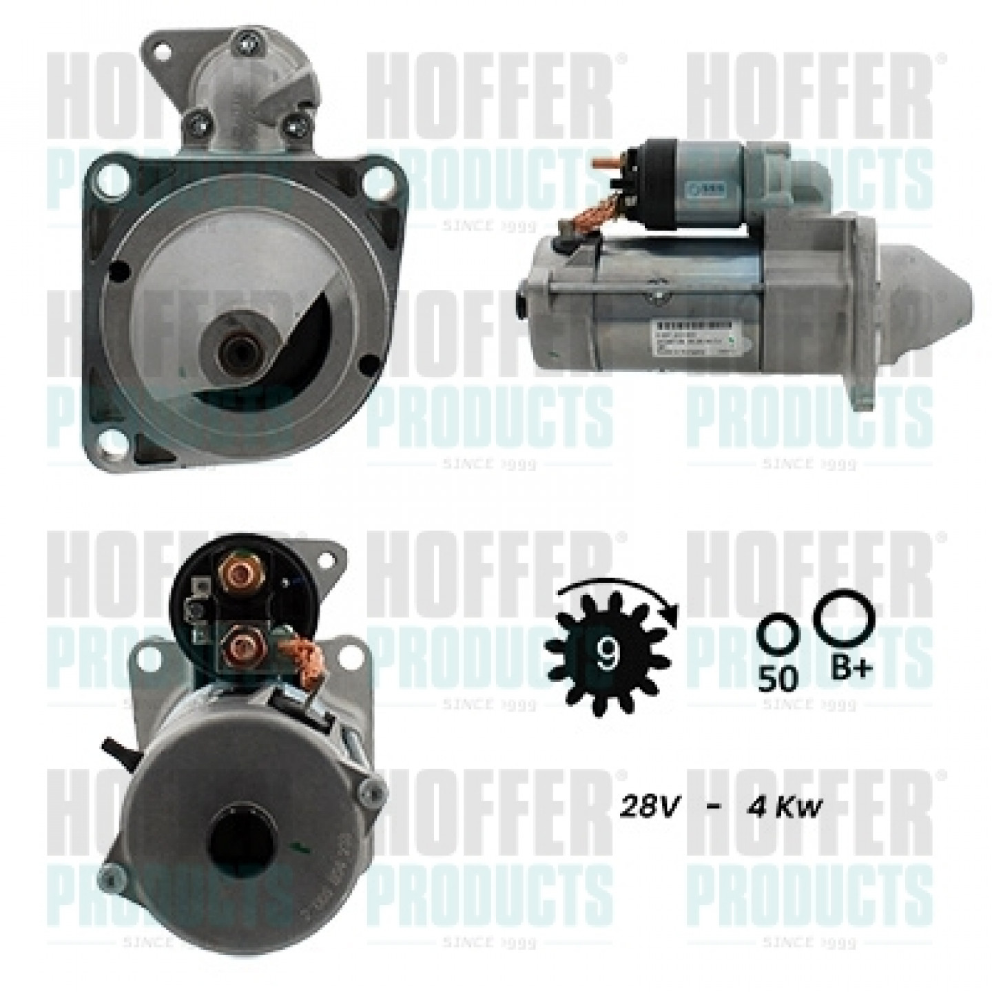 Motor de arranque HOFFER H5110045G