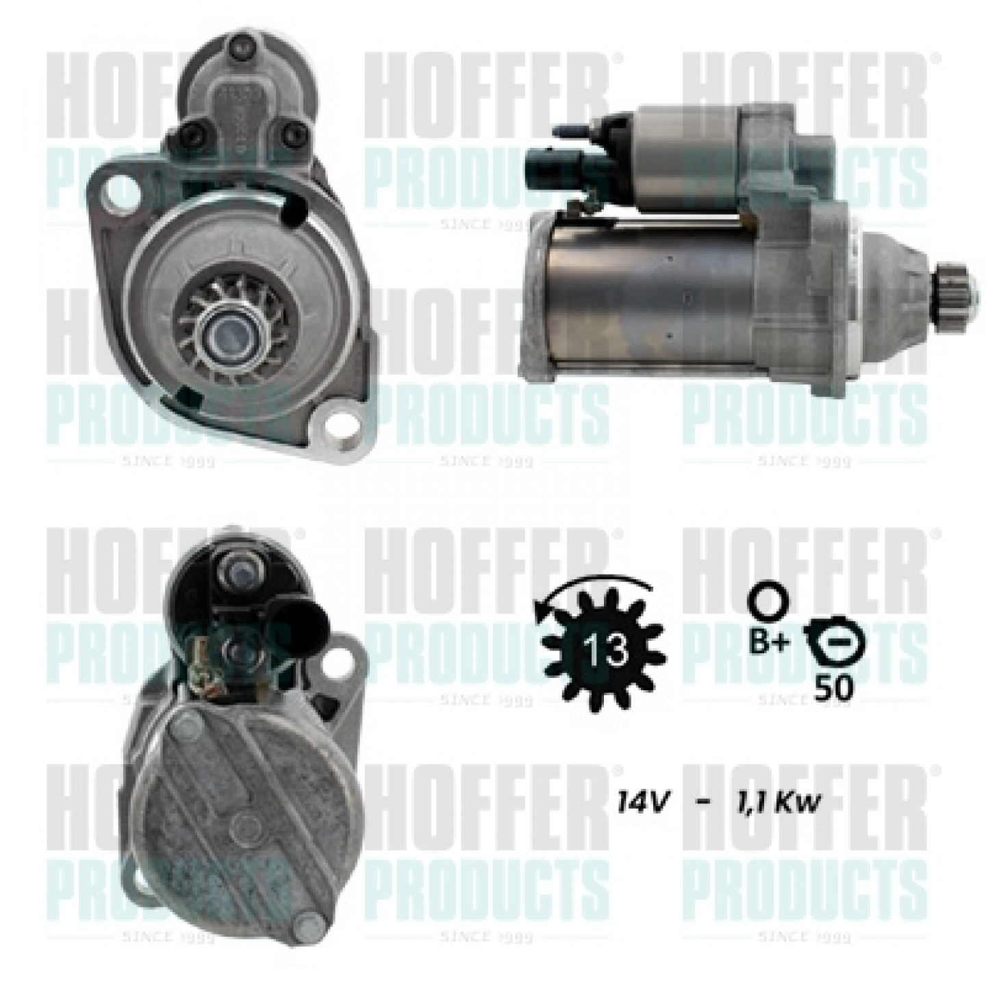 Motor de arranque HOFFER H5010959G