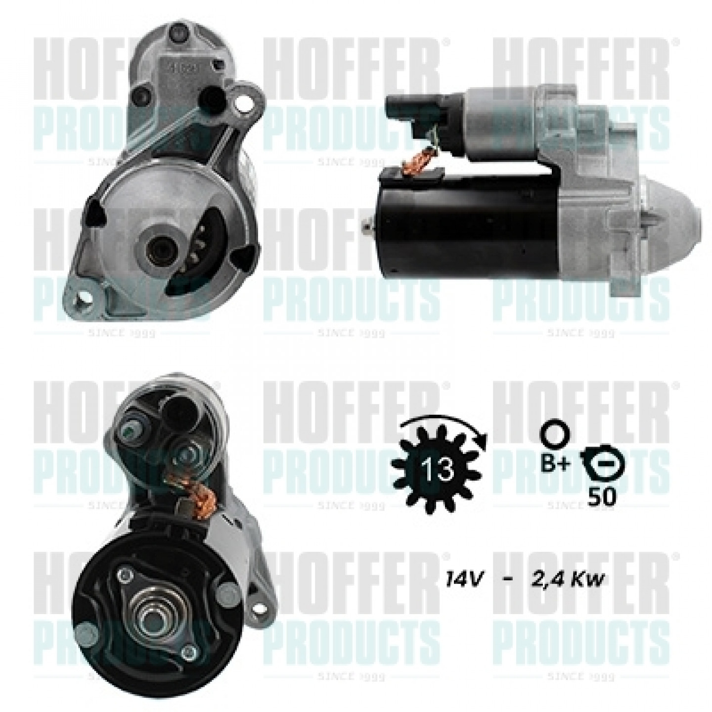 Motor de arranque HOFFER H5010949G