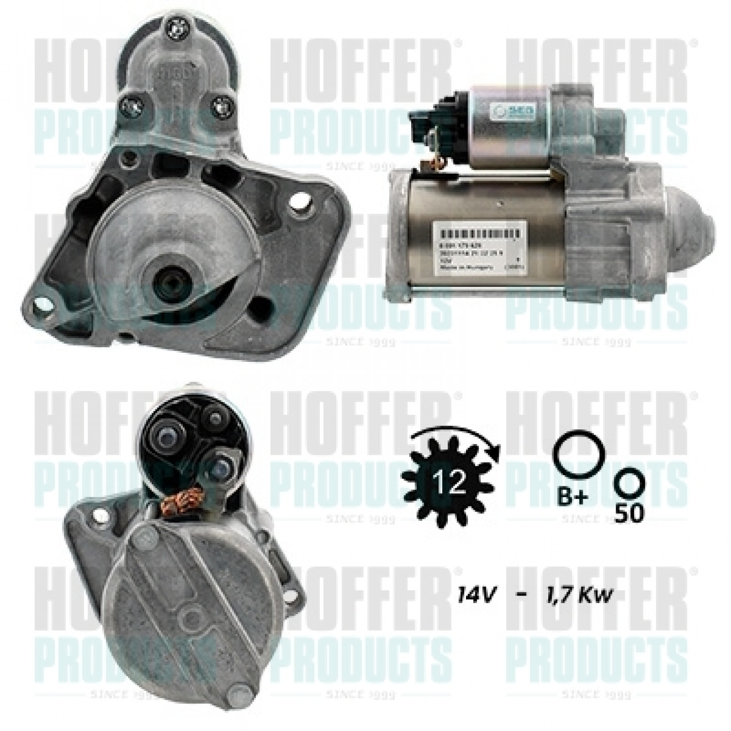Motor de arranque HOFFER H5010352G