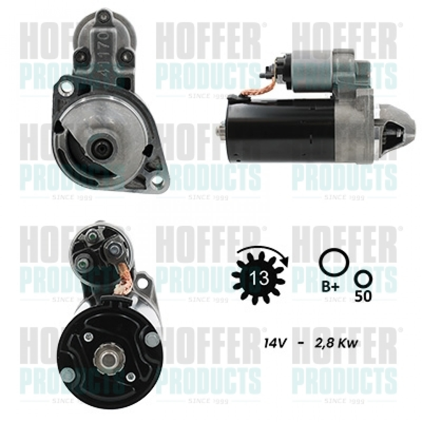 Motor de arranque HOFFER H5010239G