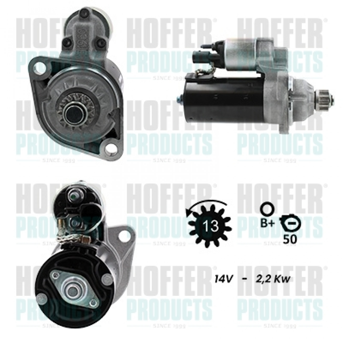 Motor de arranque HOFFER H5010312G
