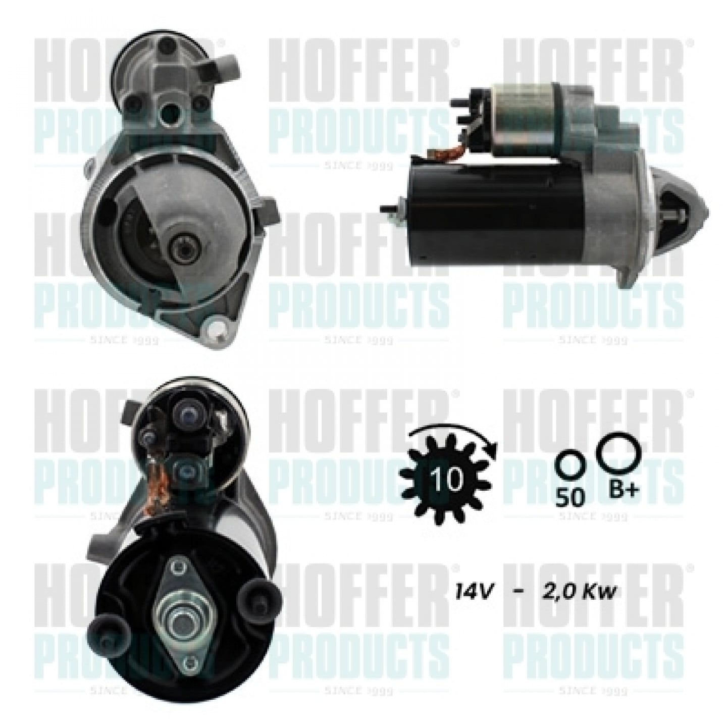 Motor de arranque HOFFER H5010011G