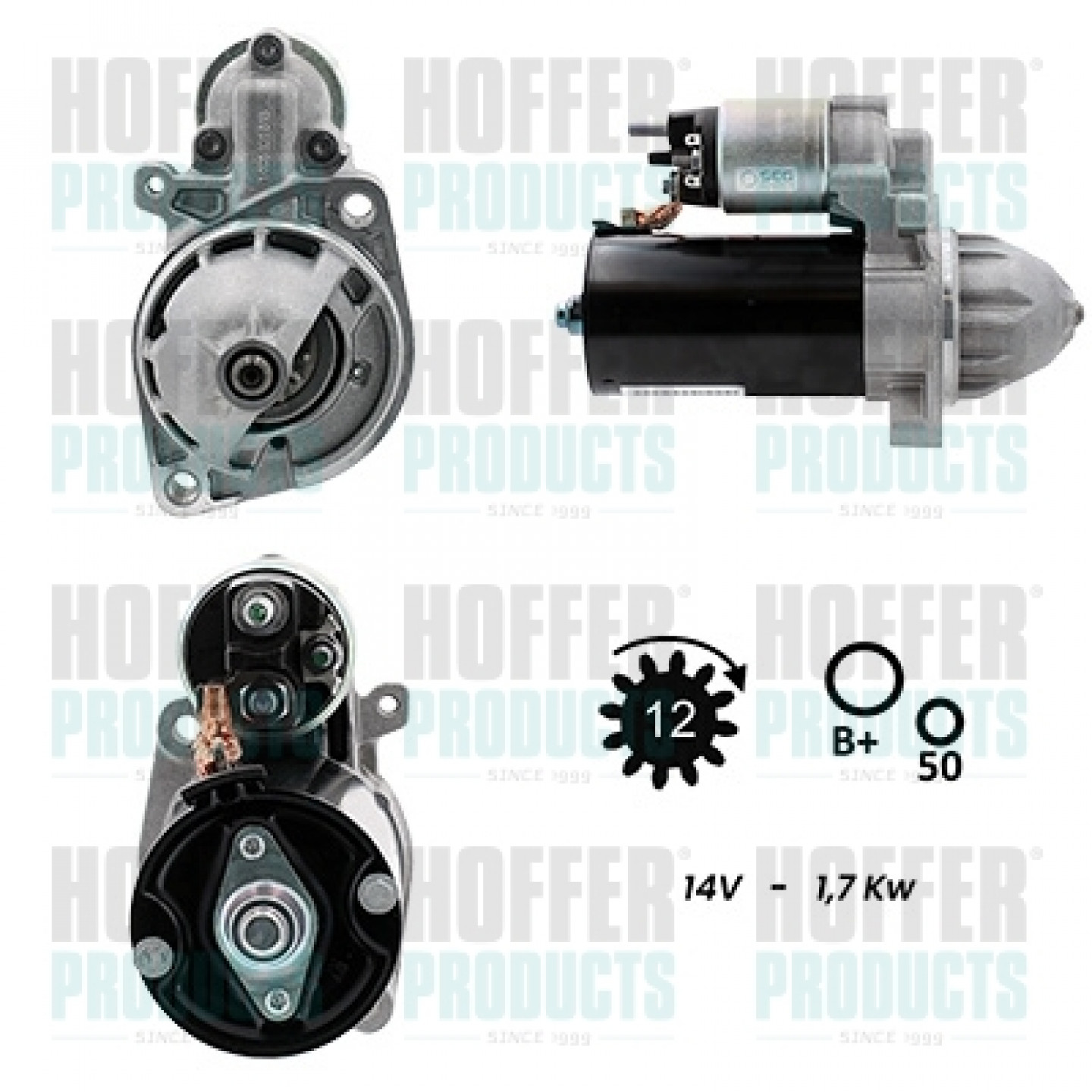 Motor de arranque HOFFER H5010122G