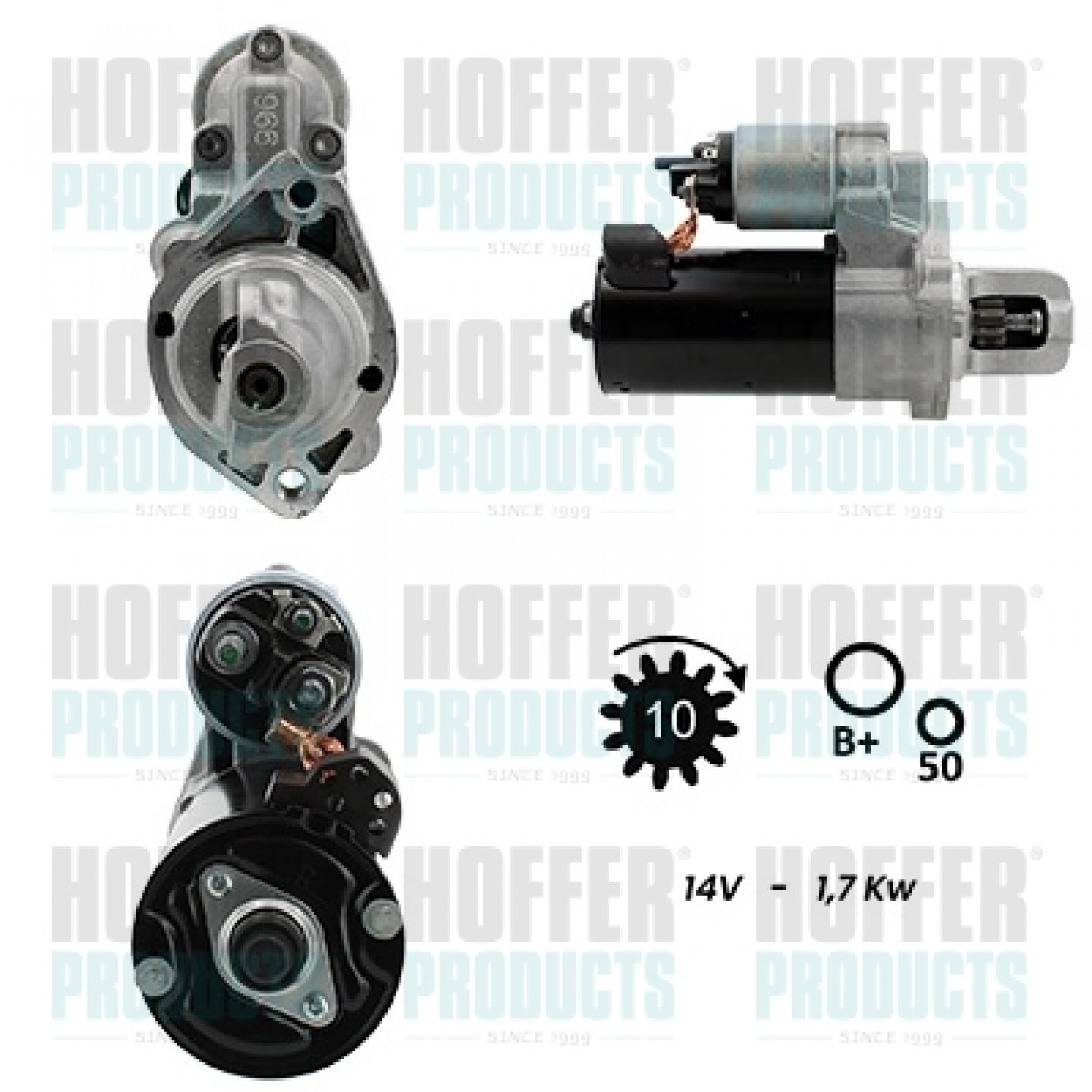 Motor de arranque HOFFER H5010517G