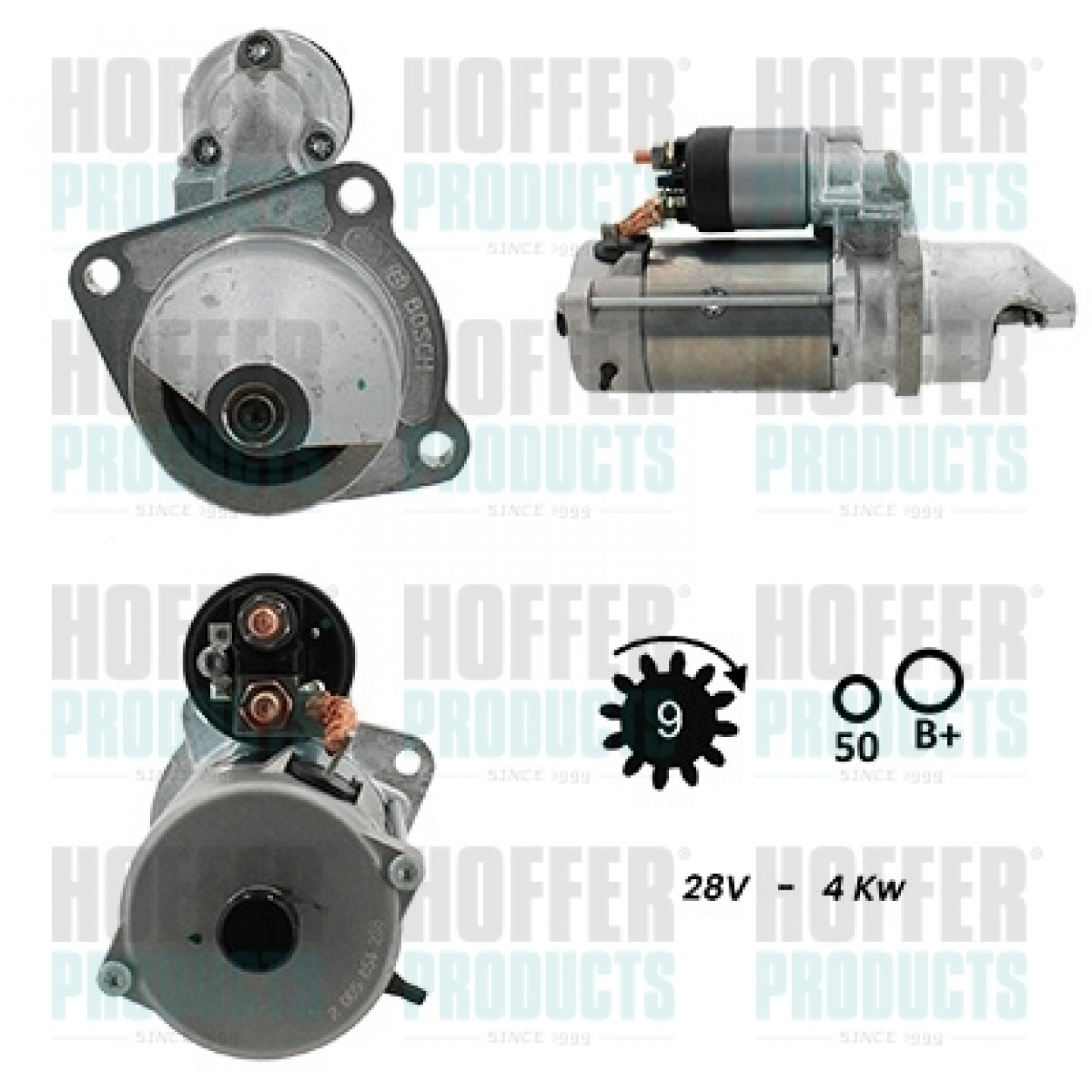 Motor de arranque HOFFER H5110020G