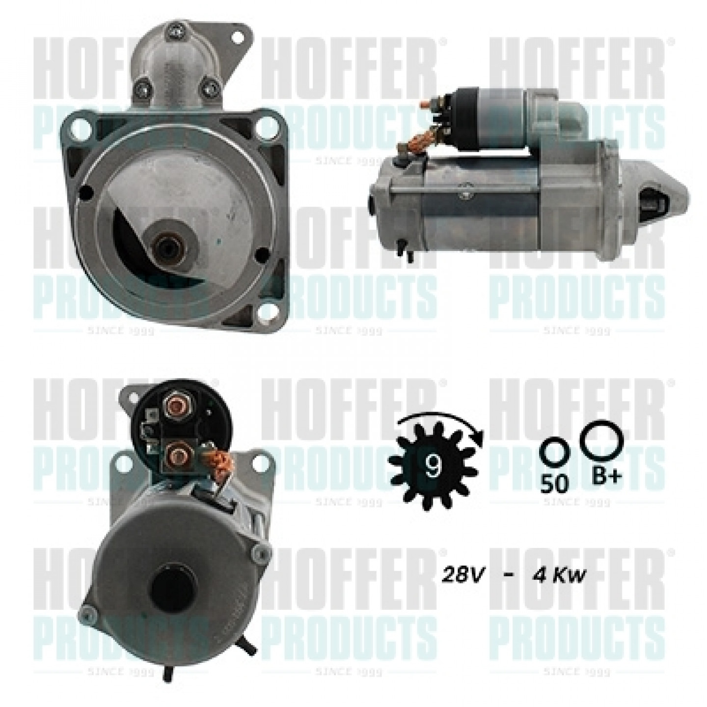 Motor de arranque HOFFER H5110024G