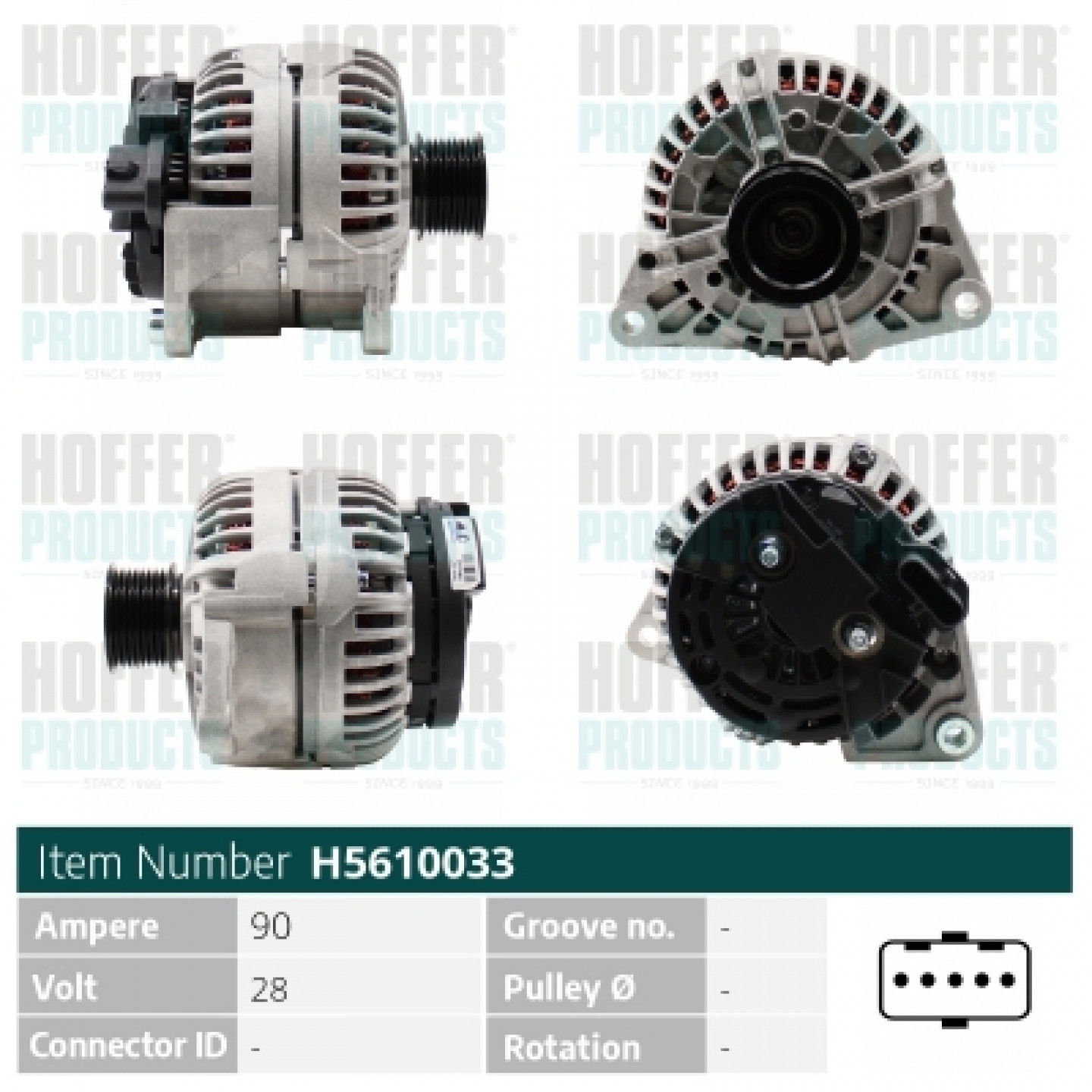 Hoffer Alternatore H5610033