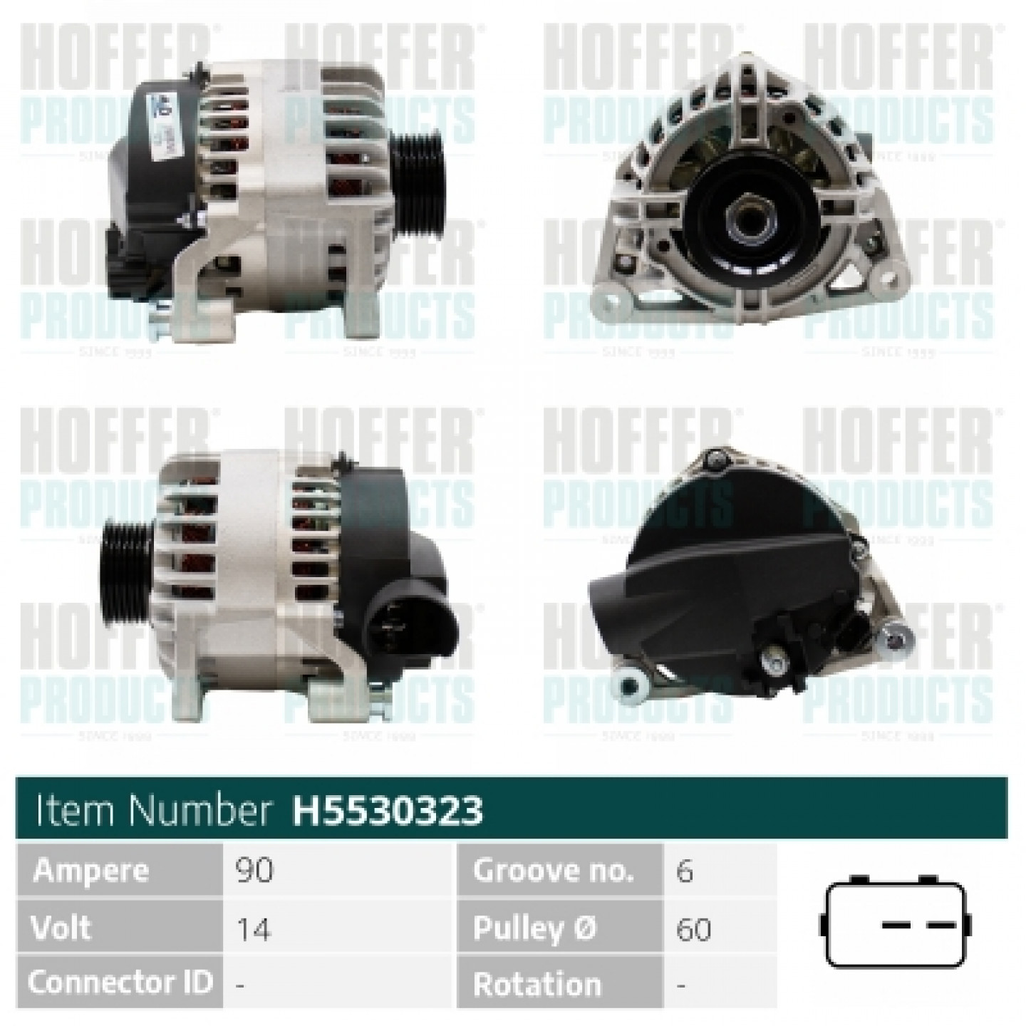 Hoffer Alternatore H5530323