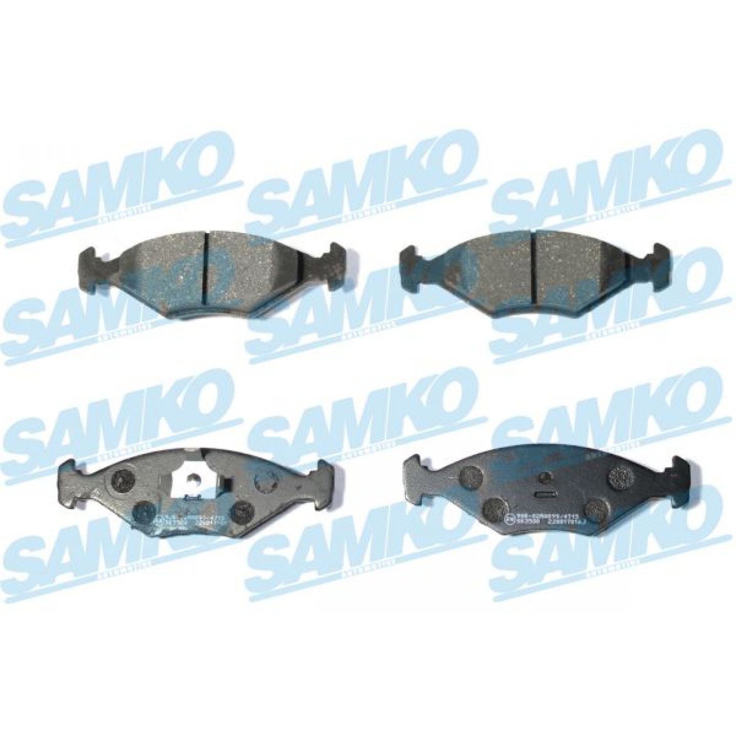 Kit de plaquettes de frein, frein à disque SAMKO 5SP016