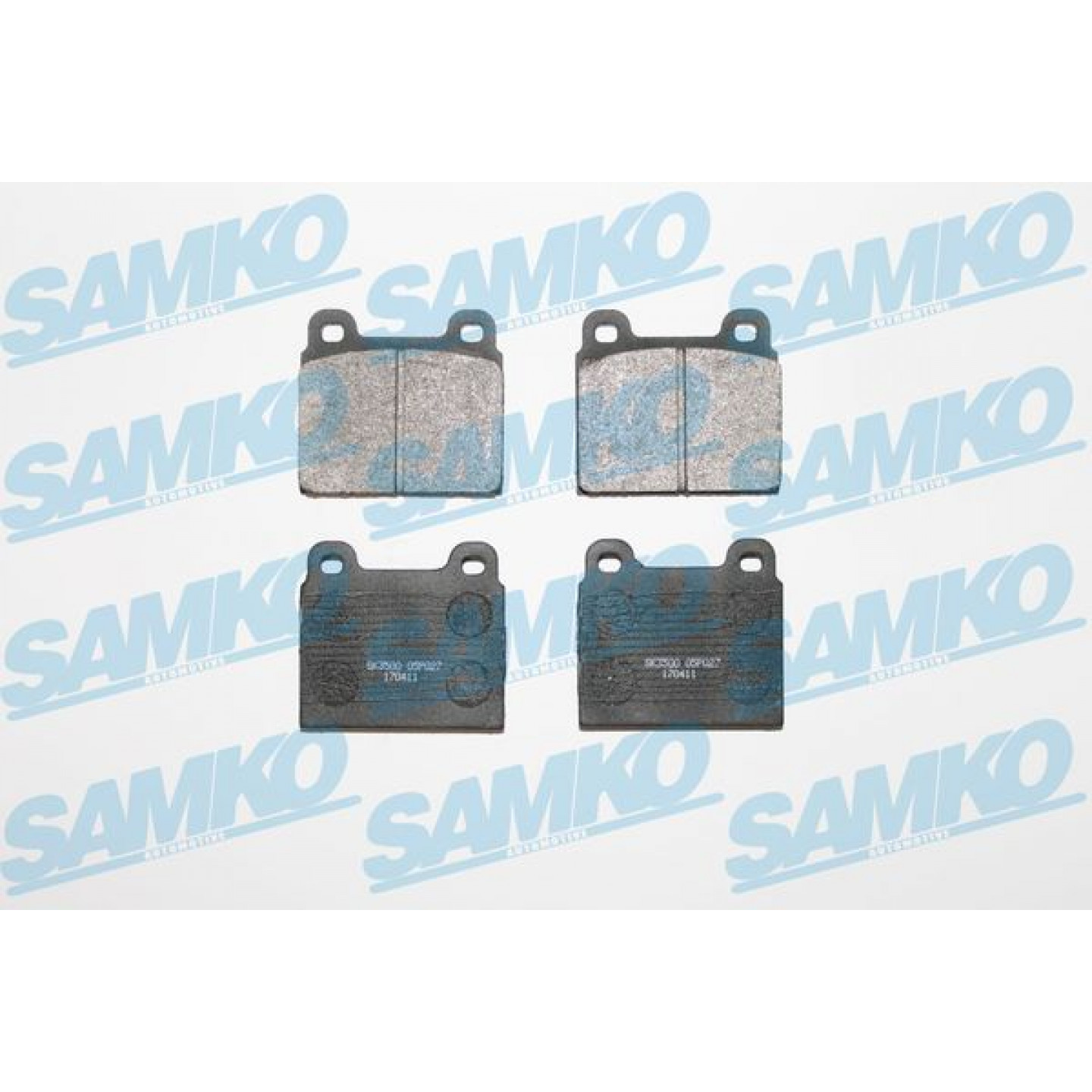 Kit de plaquettes de frein, frein à disque SAMKO 5SP027