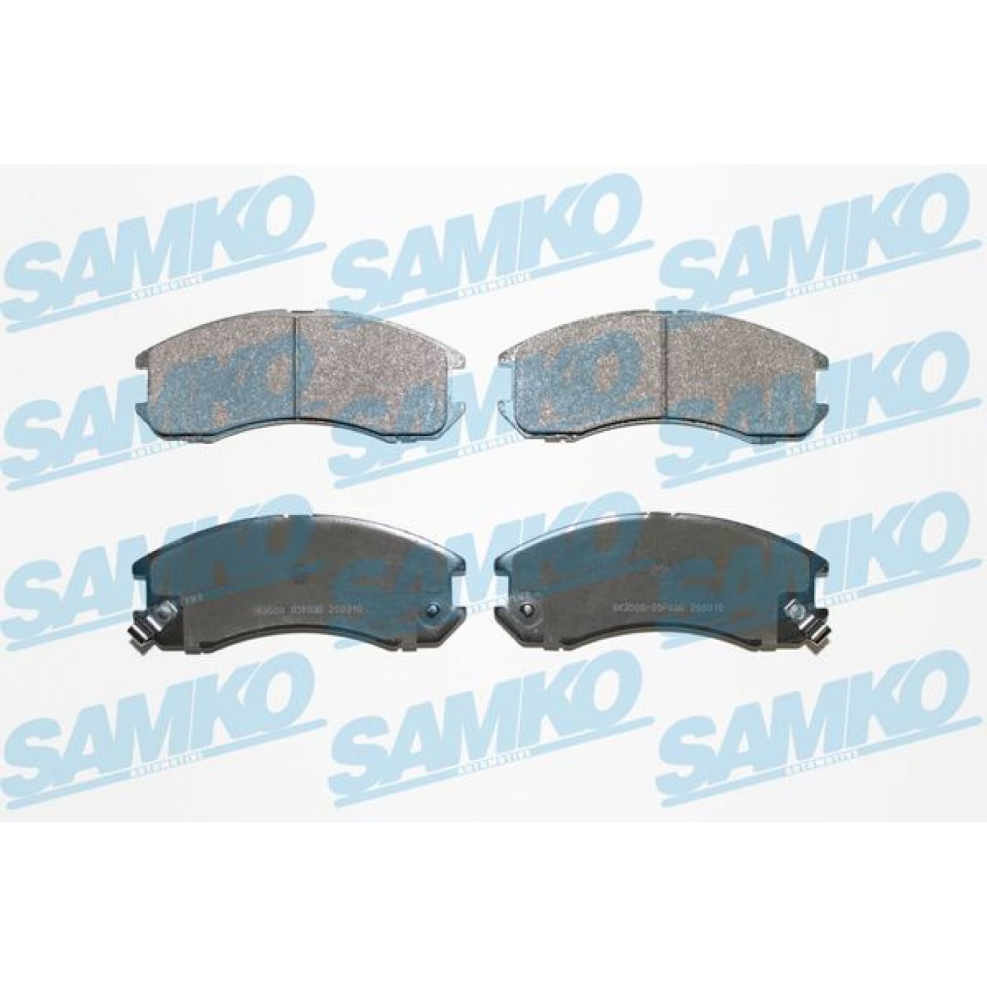 Kit pastiglie freno, Freno a disco SAMKO 5SP036