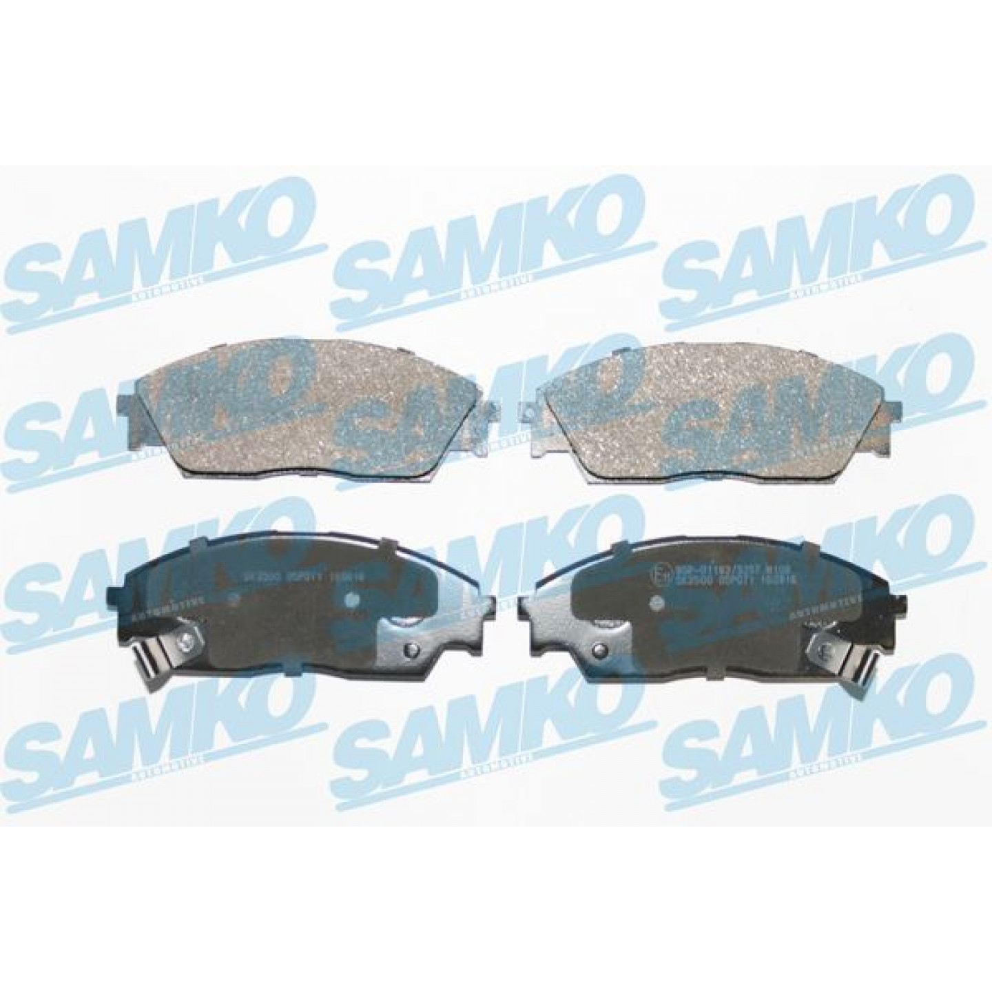 Kit pastiglie freno, Freno a disco SAMKO 5SP071
