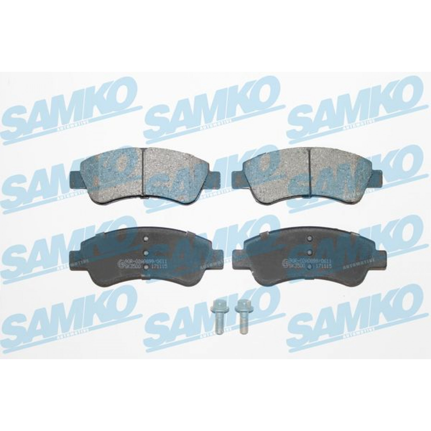 Kit de plaquettes de frein, frein à disque SAMKO 5SP1188