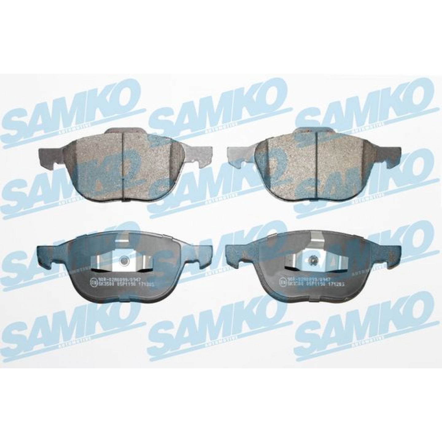Kit pastiglie freno, Freno a disco SAMKO 5SP1190