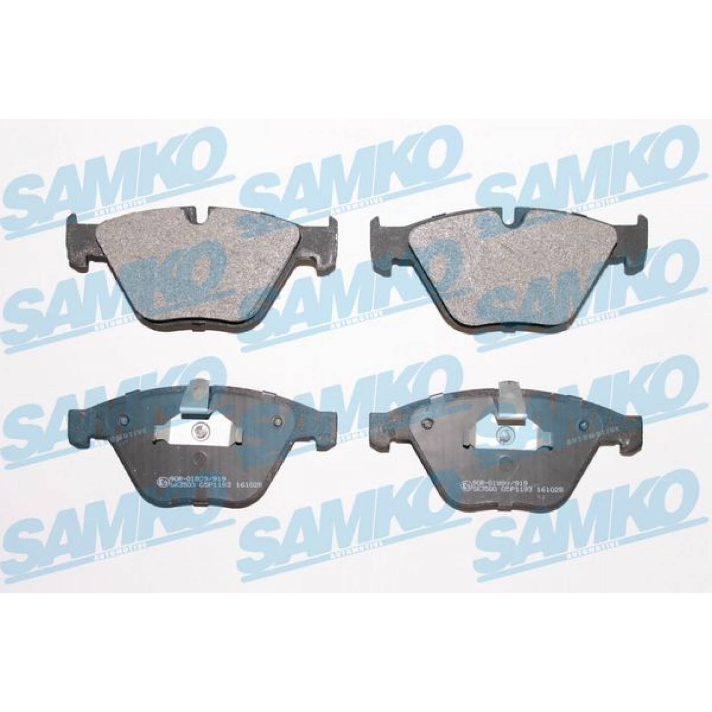 Kit pastiglie freno, Freno a disco SAMKO 5SP1193