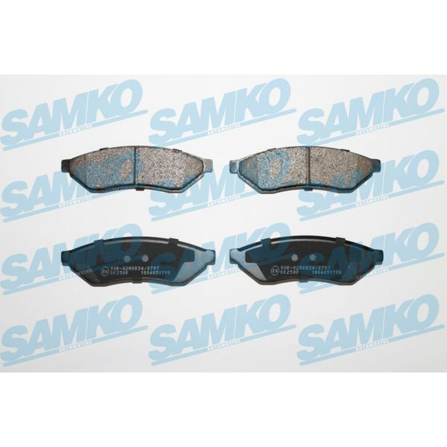 Kit pastiglie freno, Freno a disco SAMKO 5SP1198