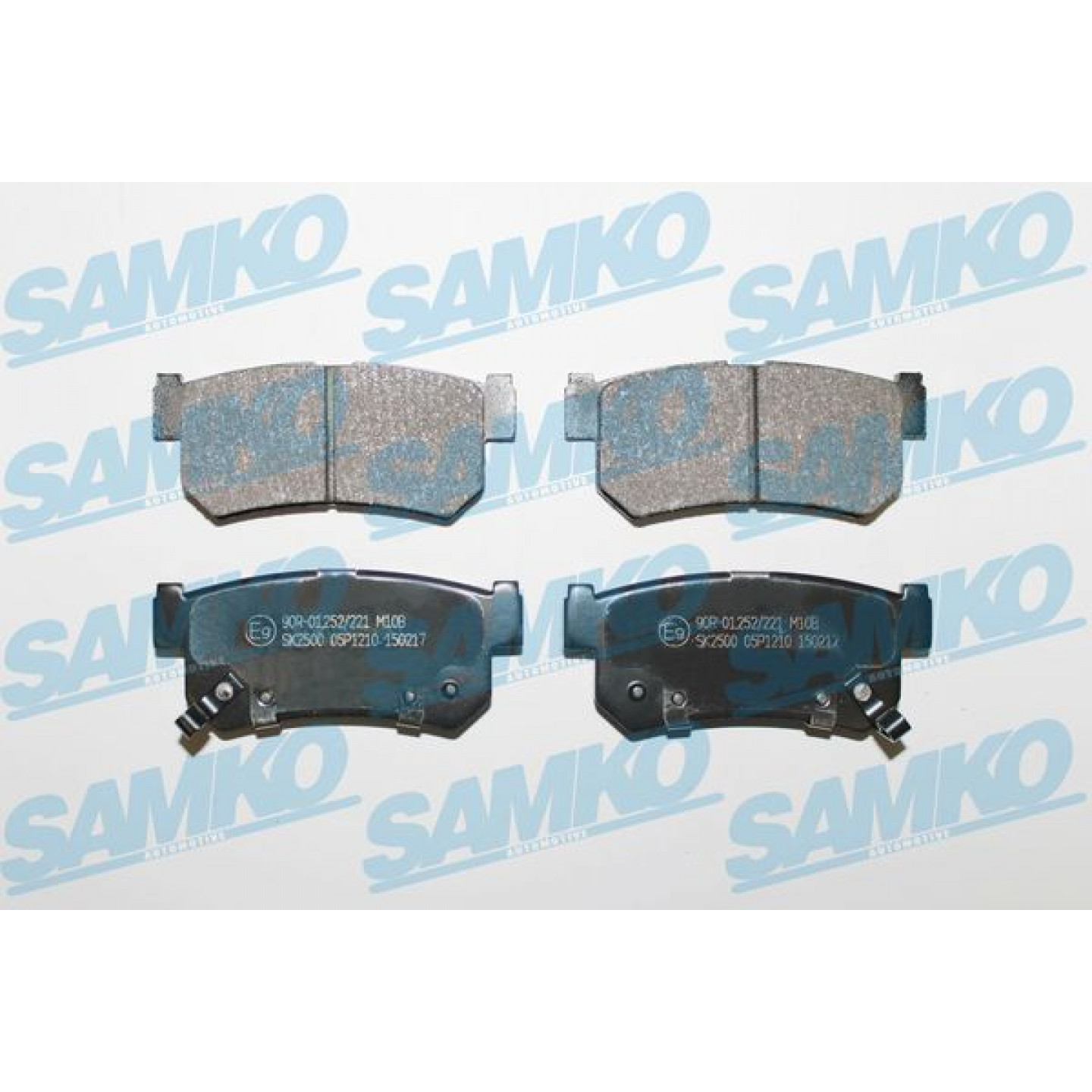 Kit de plaquettes de frein, frein à disque SAMKO 5SP1210
