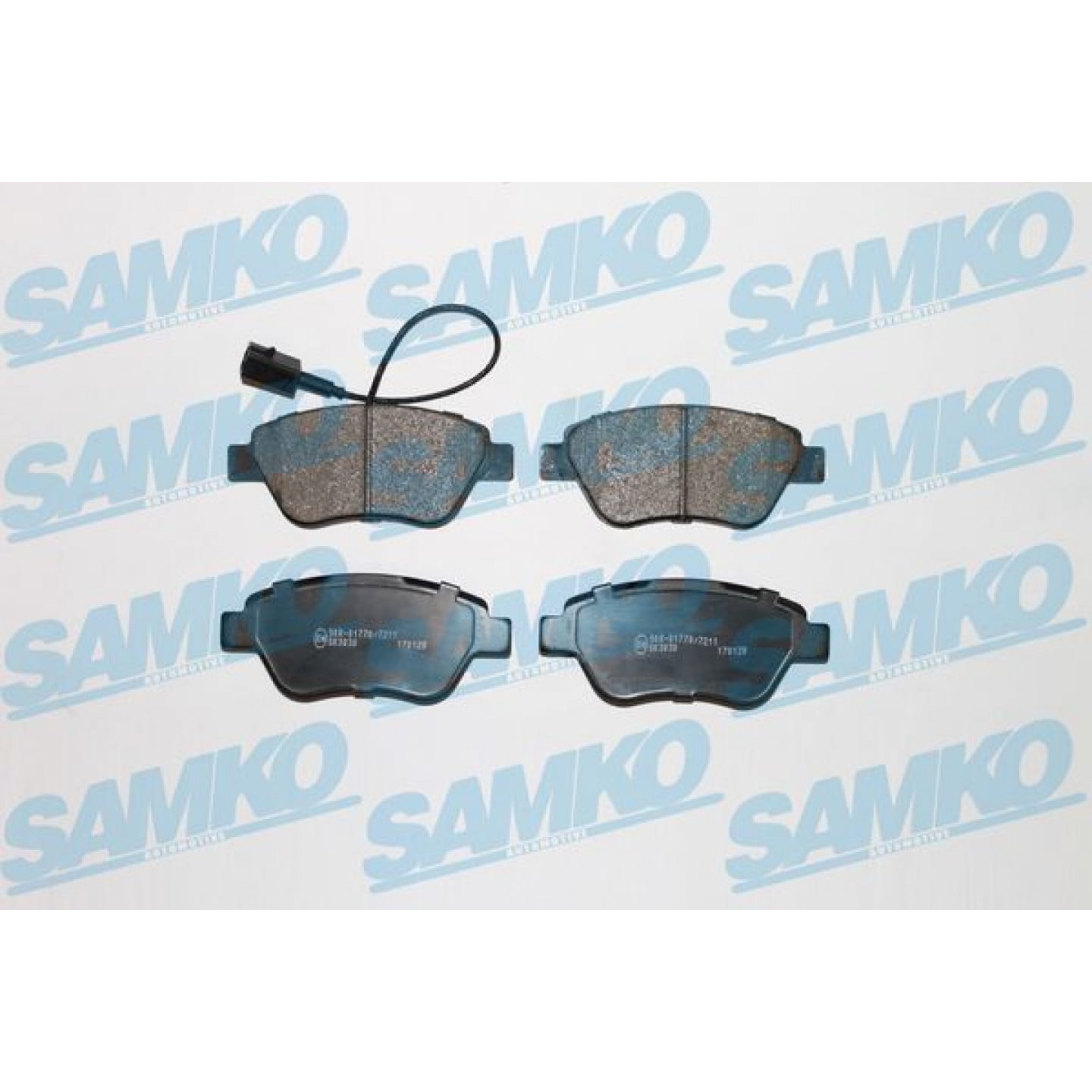 Kit de plaquettes de frein, frein à disque SAMKO 5SP1225