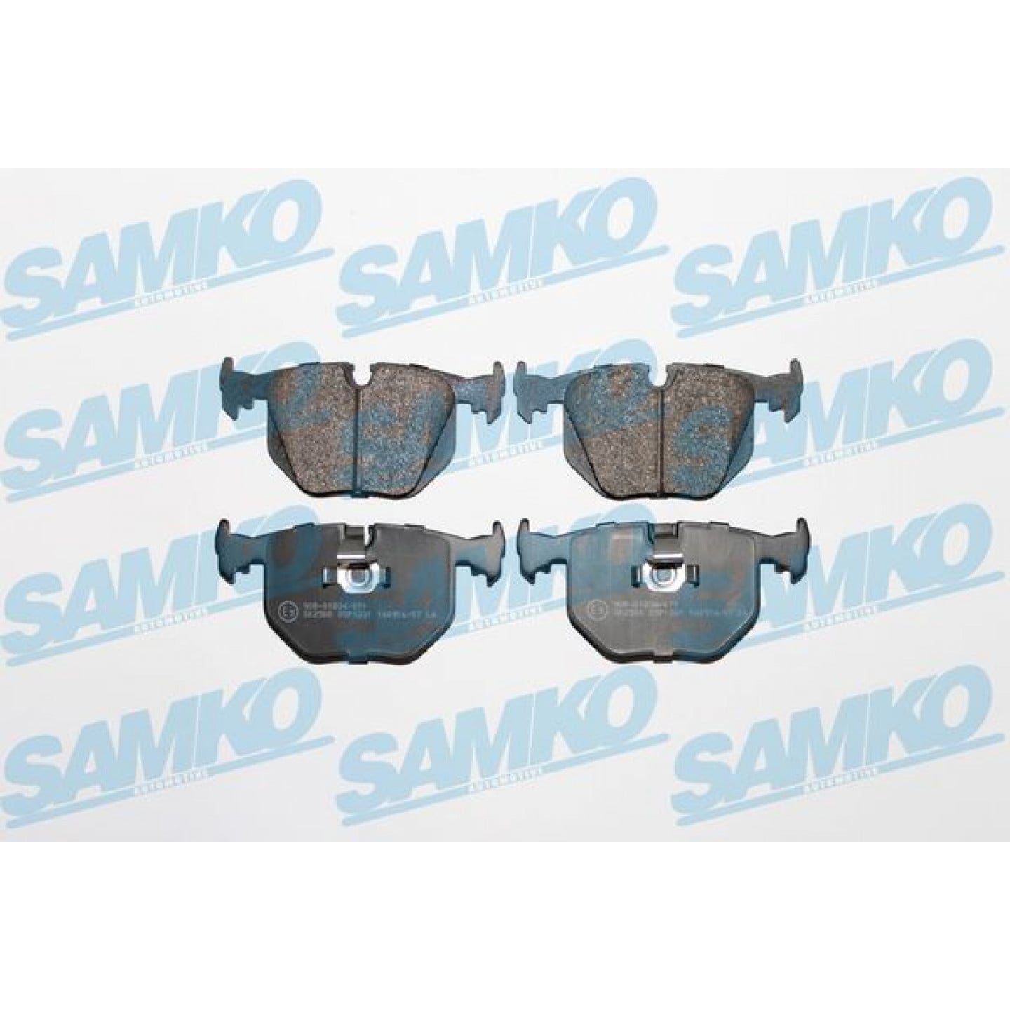 Kit pastiglie freno, Freno a disco SAMKO 5SP1231