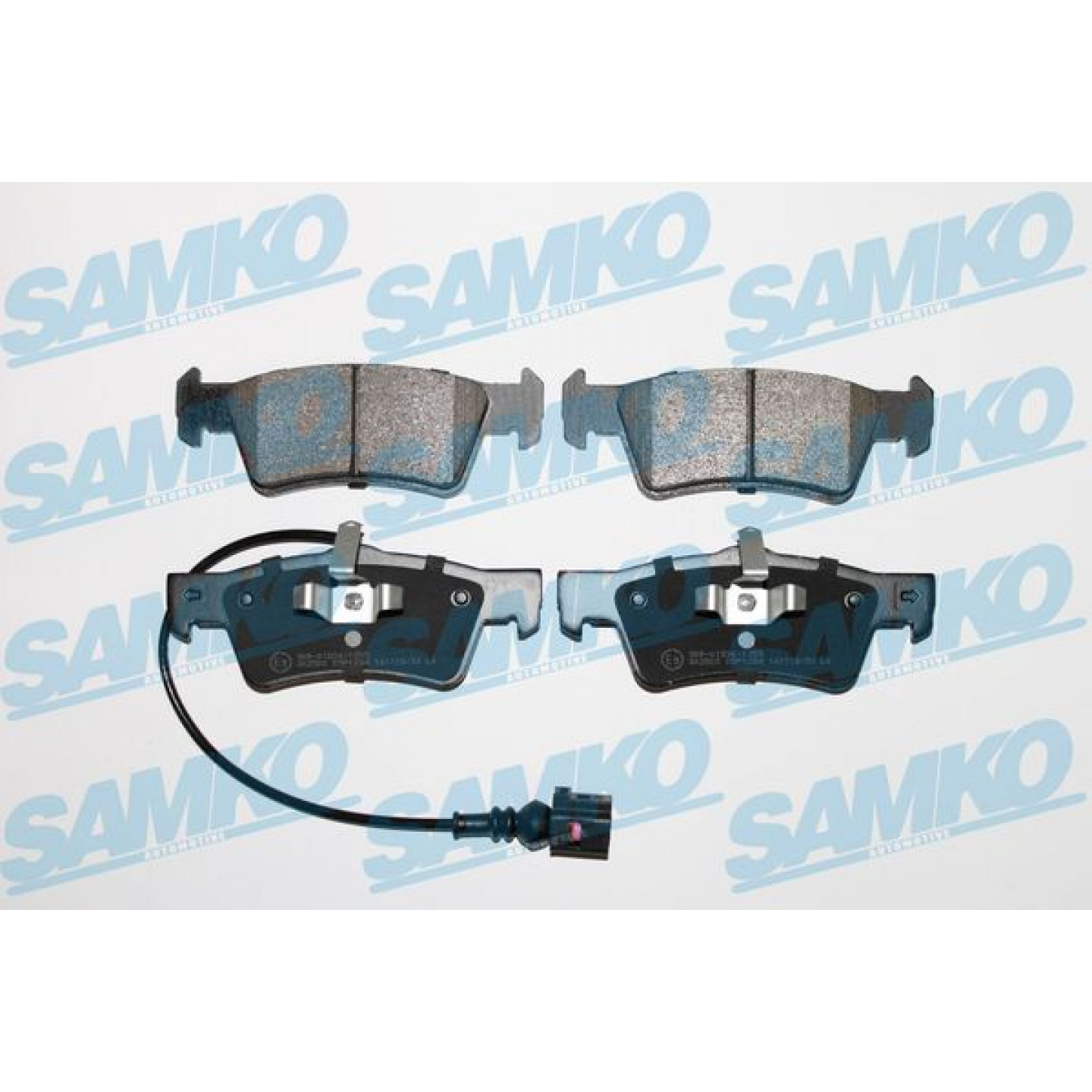 Kit de plaquettes de frein, frein à disque SAMKO 5SP1284