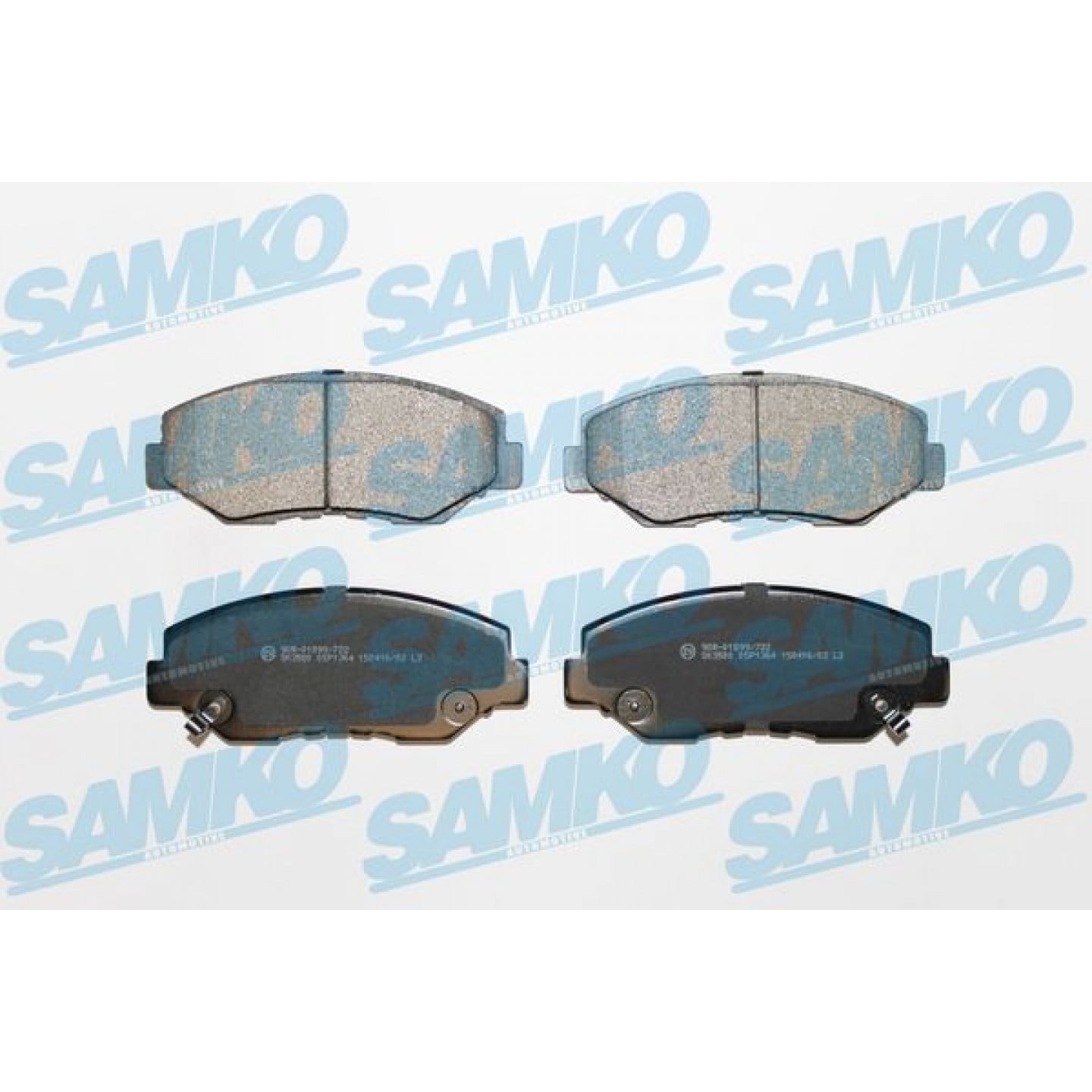 Kit de plaquettes de frein, frein à disque SAMKO 5SP1364