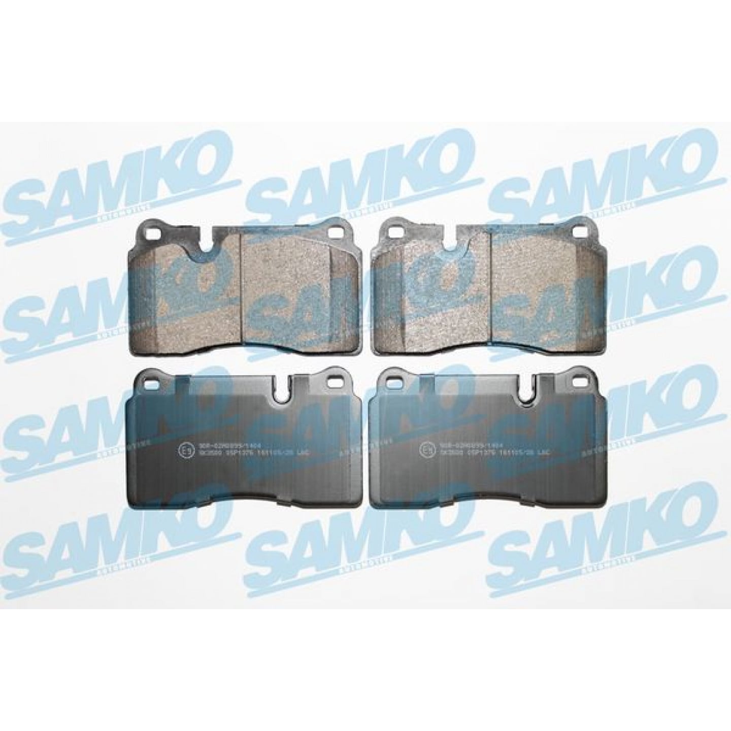 Kit pastiglie freno, Freno a disco SAMKO 5SP1376