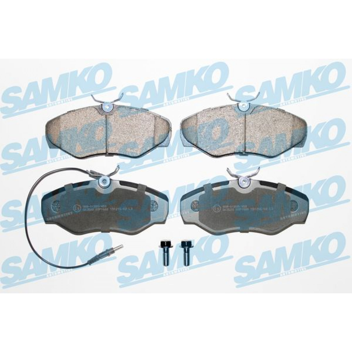 Kit de plaquettes de frein, frein à disque SAMKO 5SP1660