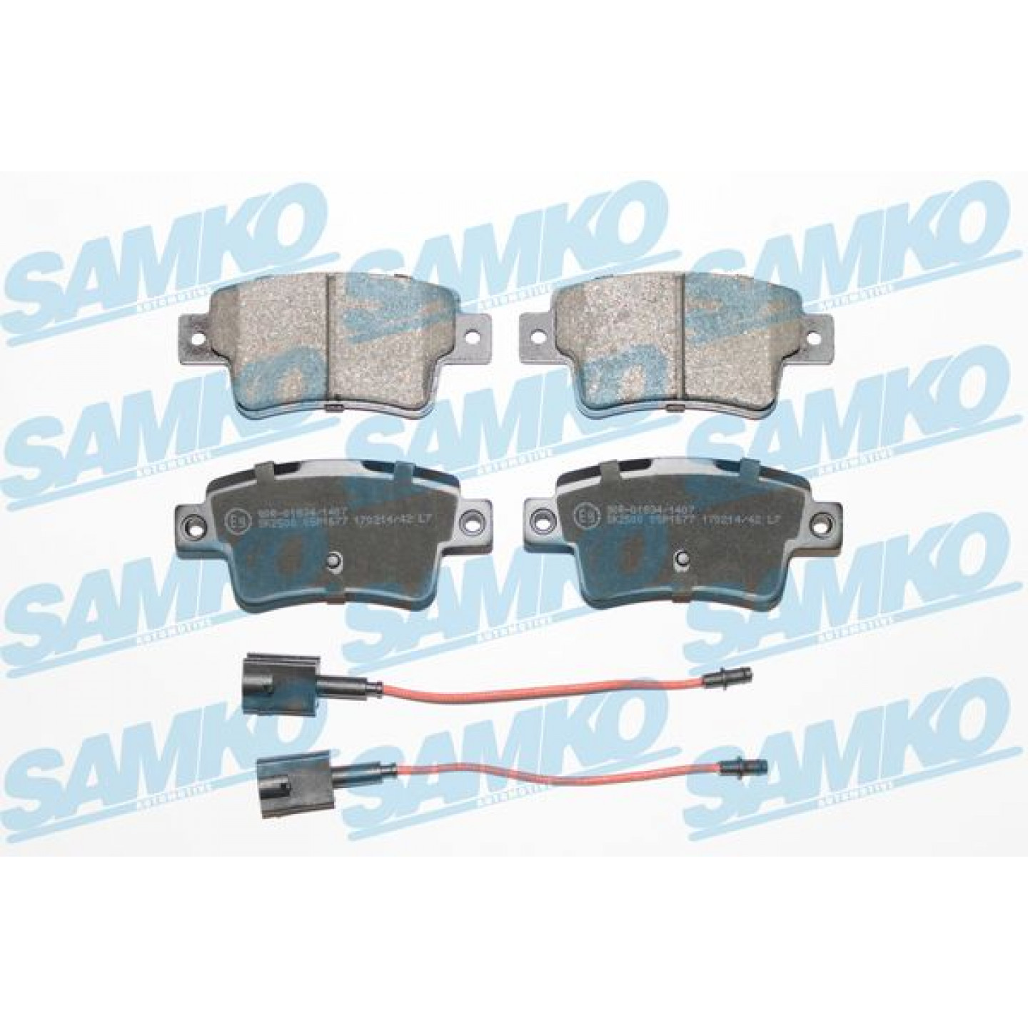 Kit de plaquettes de frein, frein à disque SAMKO 5SP1677