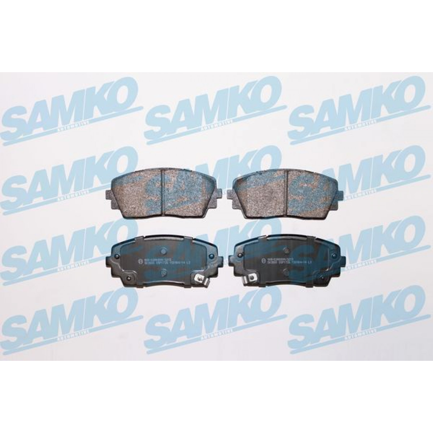 Kit de plaquettes de frein, frein à disque SAMKO 5SP1726