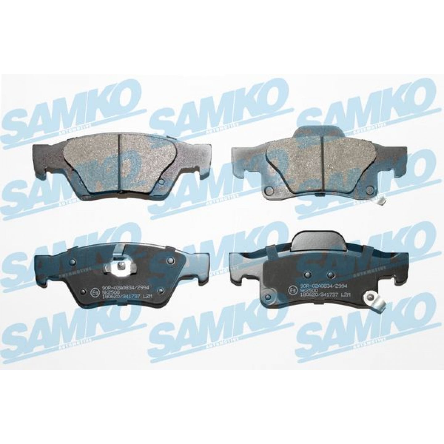 Kit pastiglie freno, Freno a disco SAMKO 5SP1737