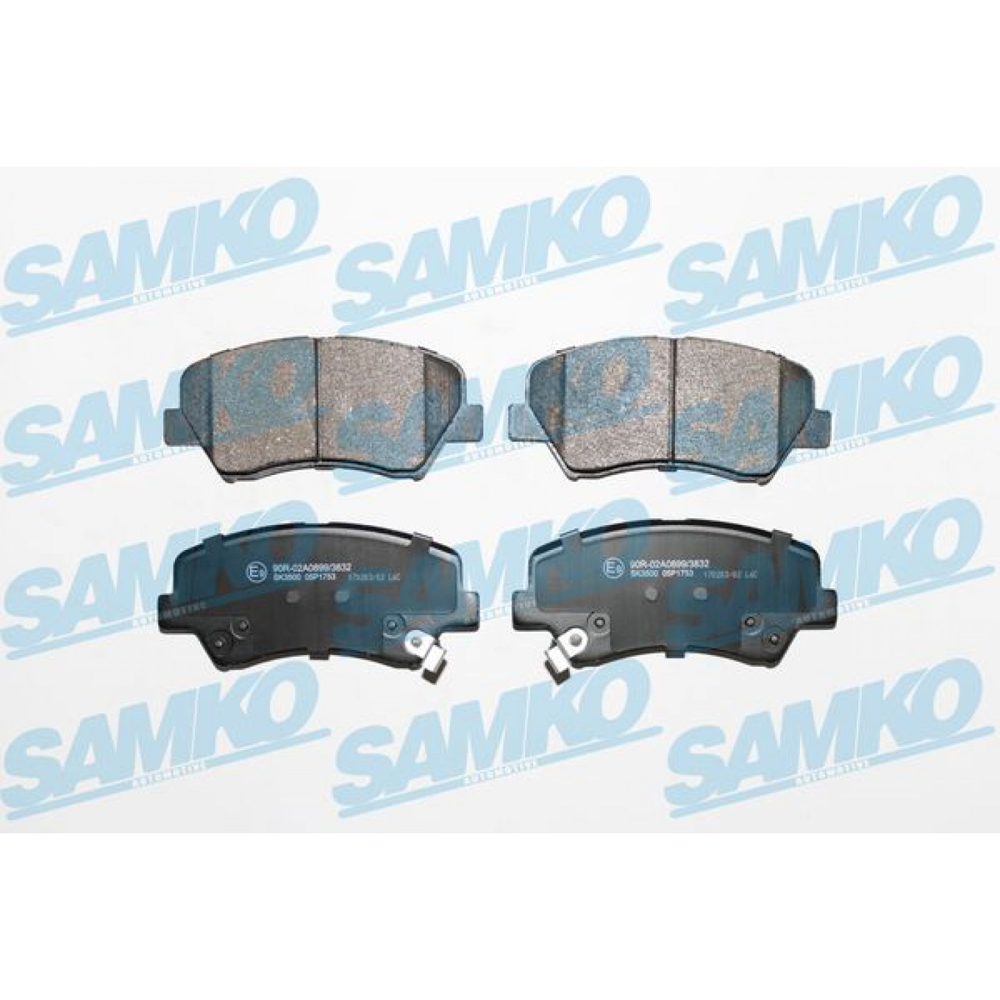 Kit de plaquettes de frein, frein à disque SAMKO 5SP1753