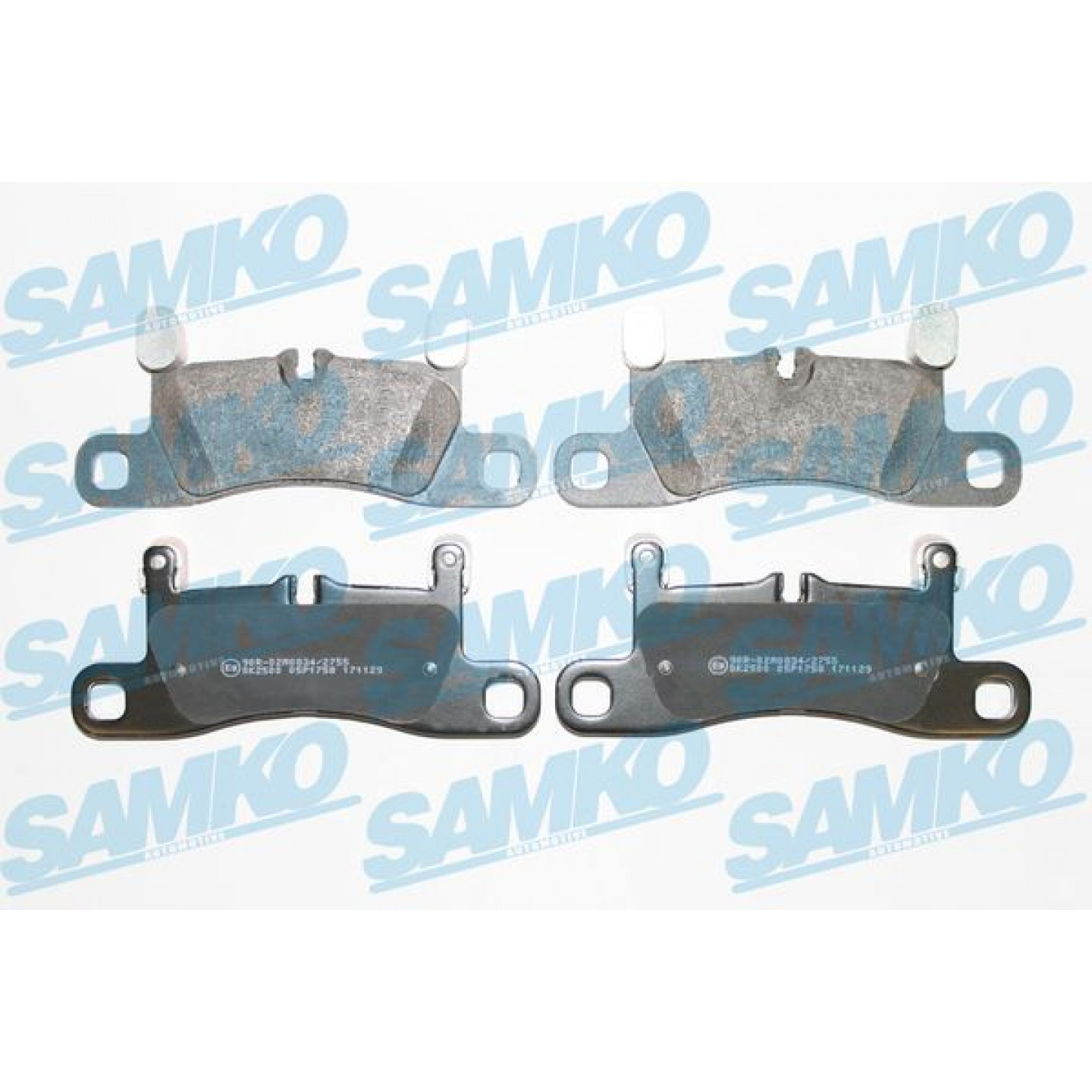 Kit pastiglie freno, Freno a disco SAMKO 5SP1758