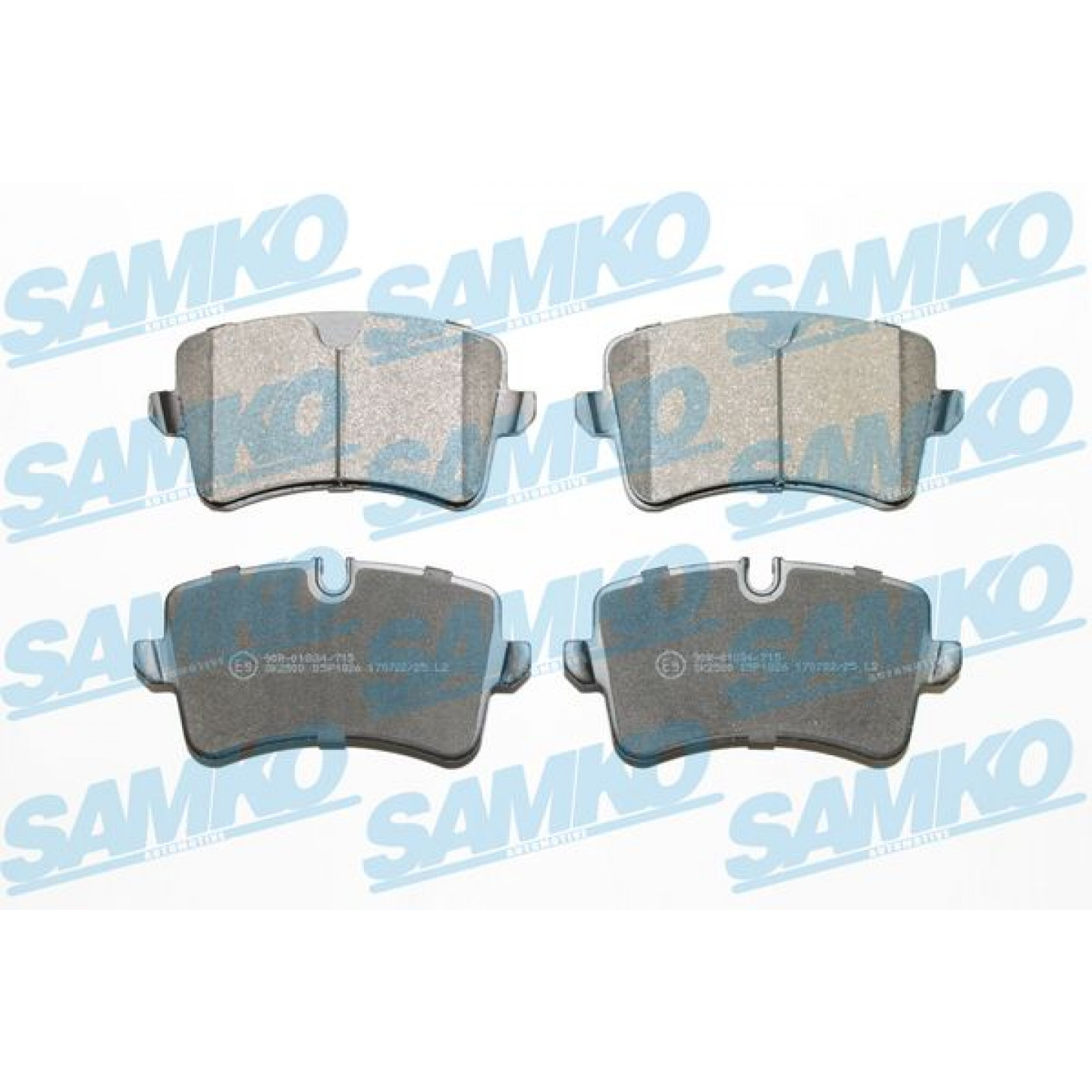 Kit de plaquettes de frein, frein à disque SAMKO 5SP1826