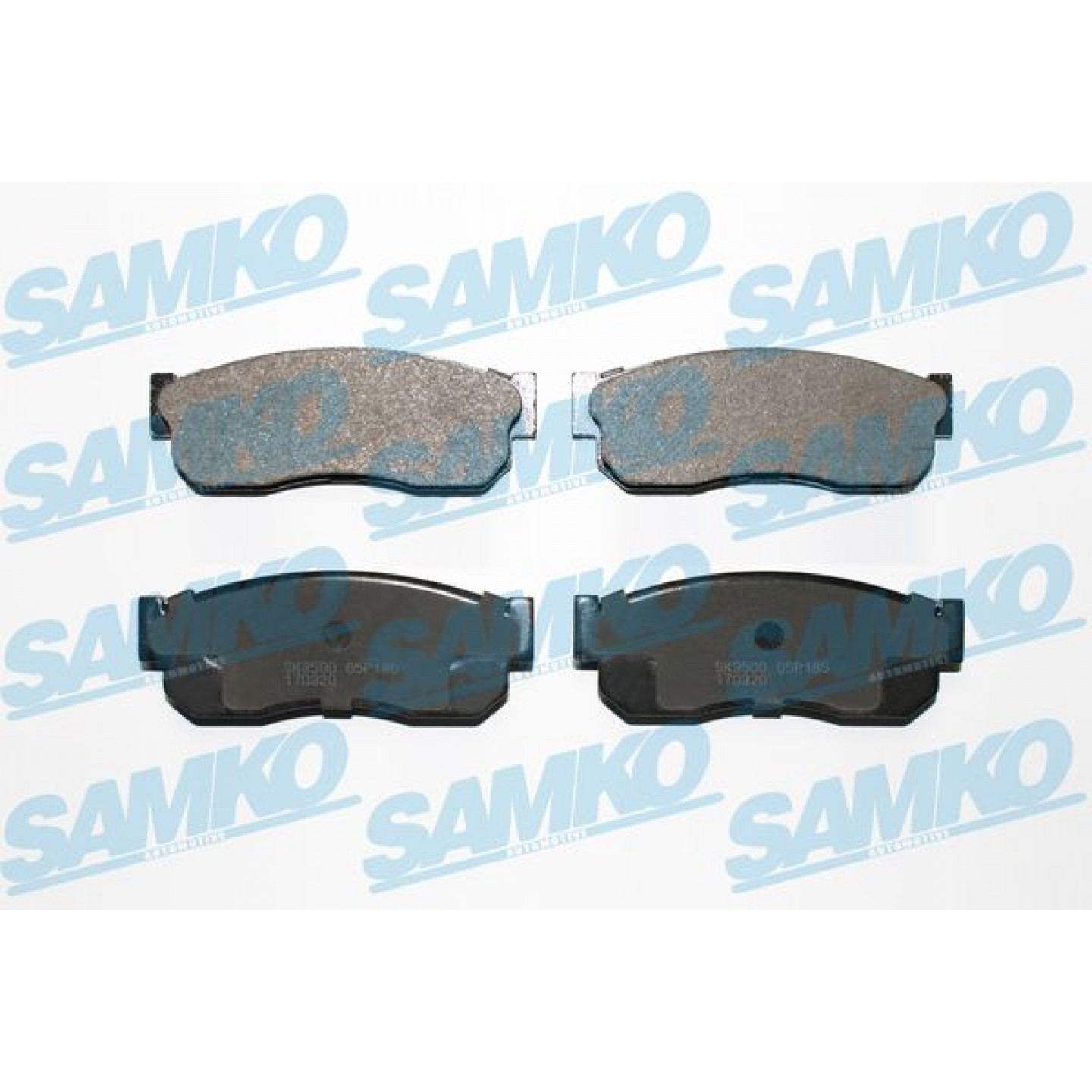 Kit pastiglie freno, Freno a disco SAMKO 5SP185