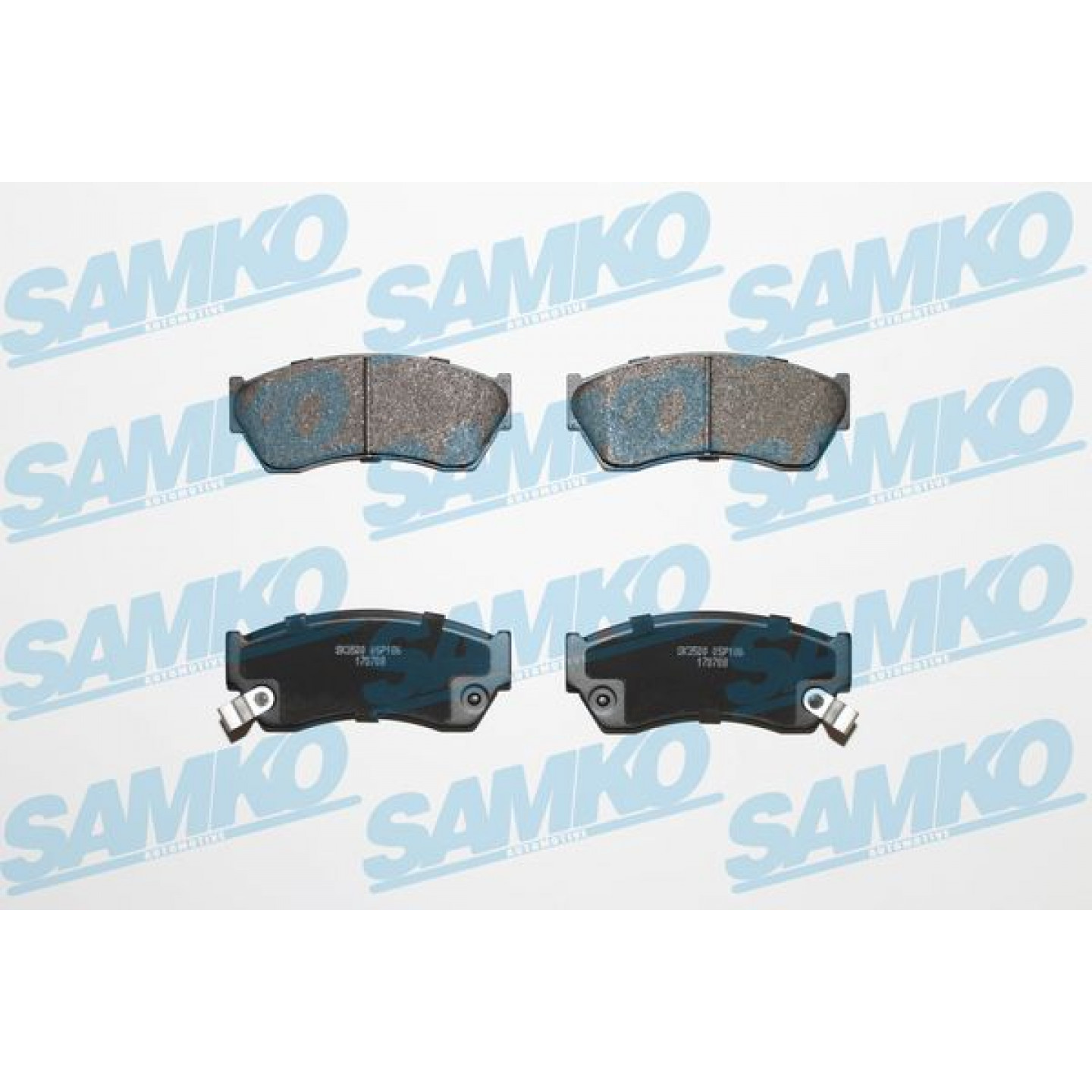 Kit de plaquettes de frein, frein à disque SAMKO 5SP186