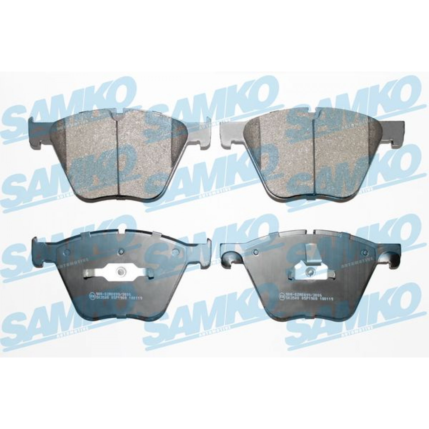 Kit pastiglie freno, Freno a disco SAMKO 5SP1908