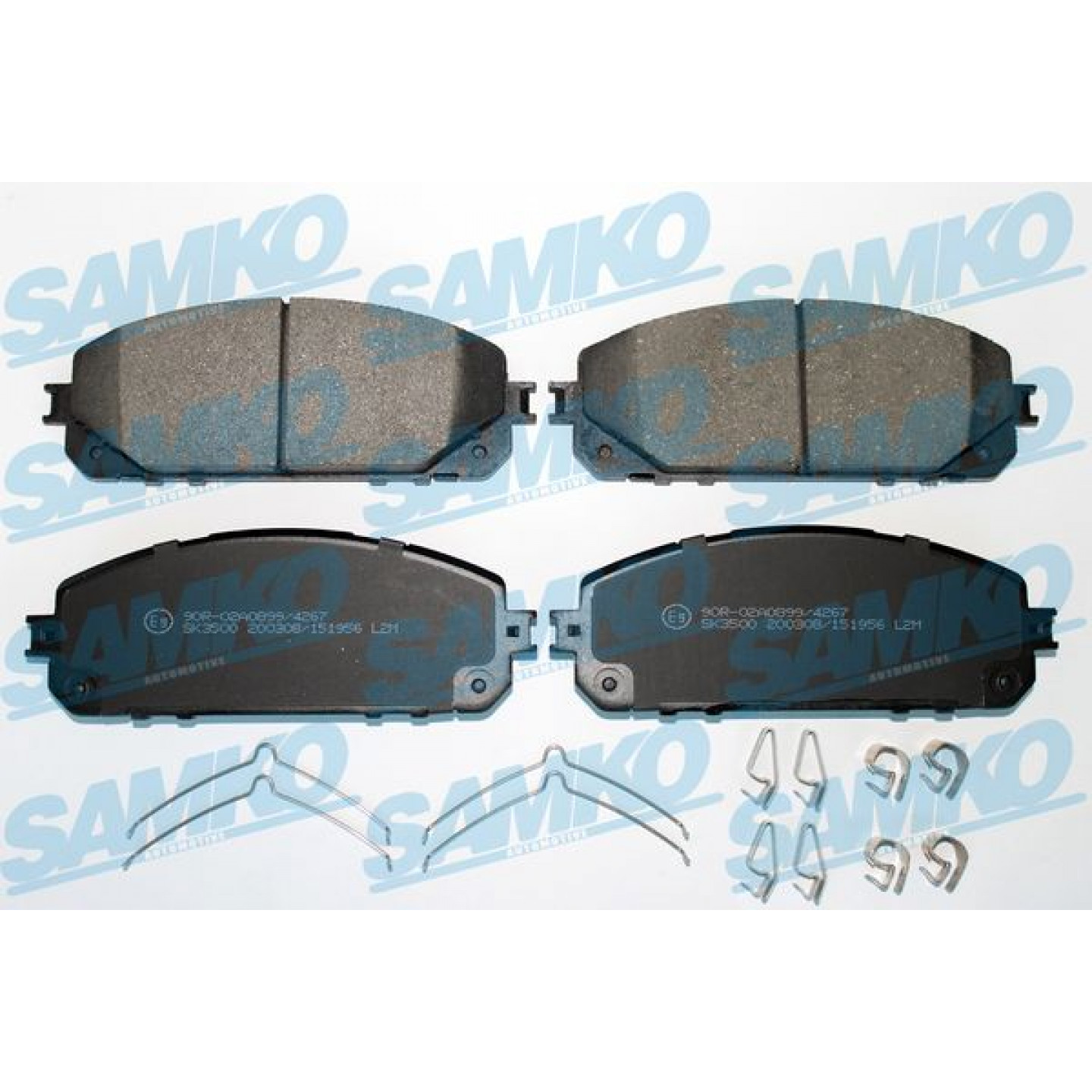 Kit de plaquettes de frein, frein à disque SAMKO 5SP1956