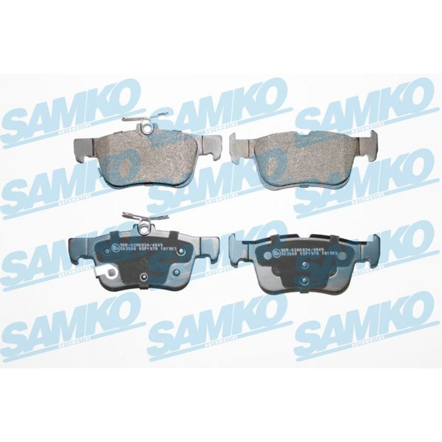Kit pastiglie freno, Freno a disco SAMKO 5SP1978