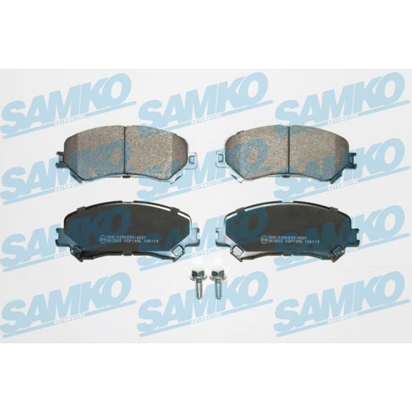 Kit de plaquettes de frein, frein à disque SAMKO 5SP1996