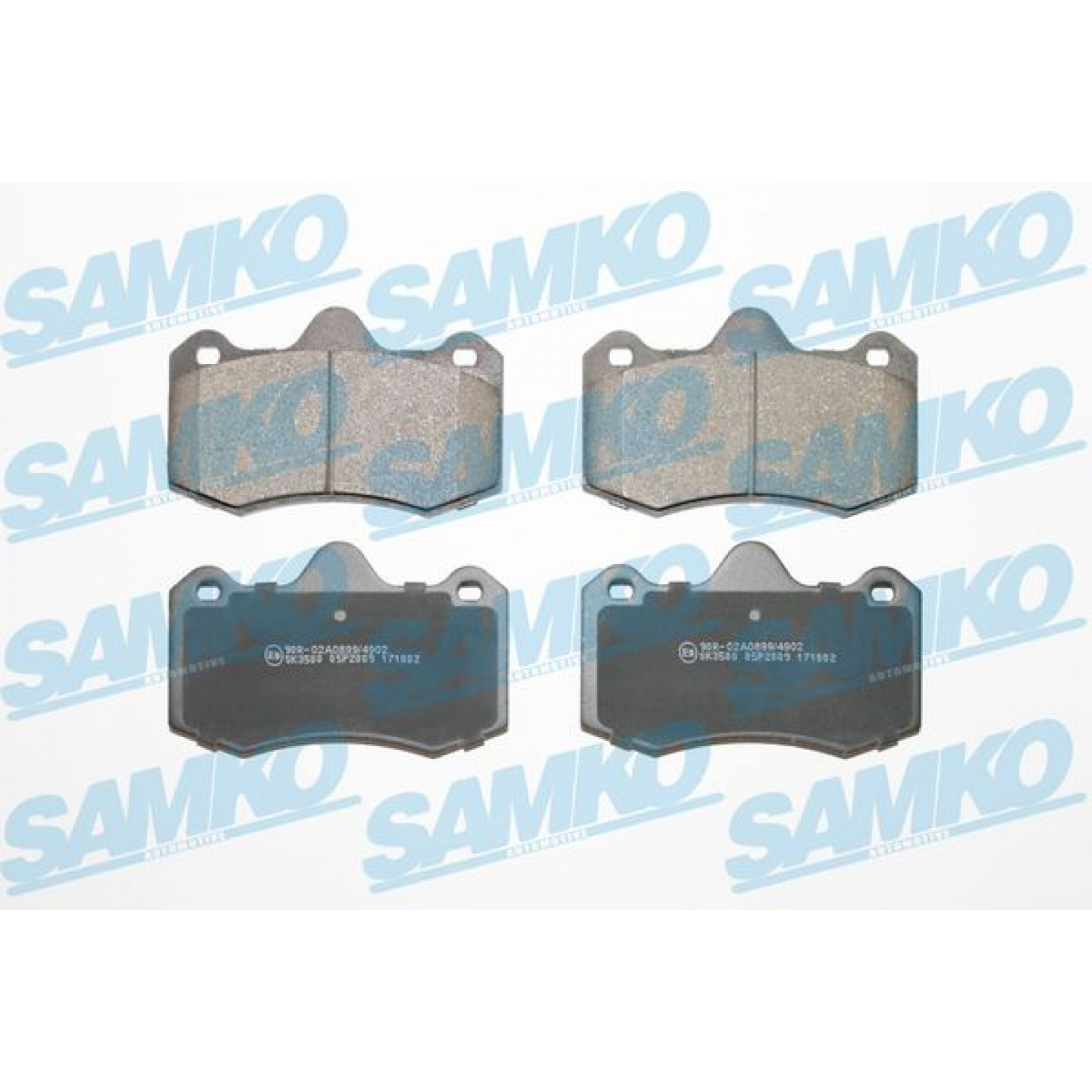 Kit de plaquettes de frein, frein à disque SAMKO 5SP2009