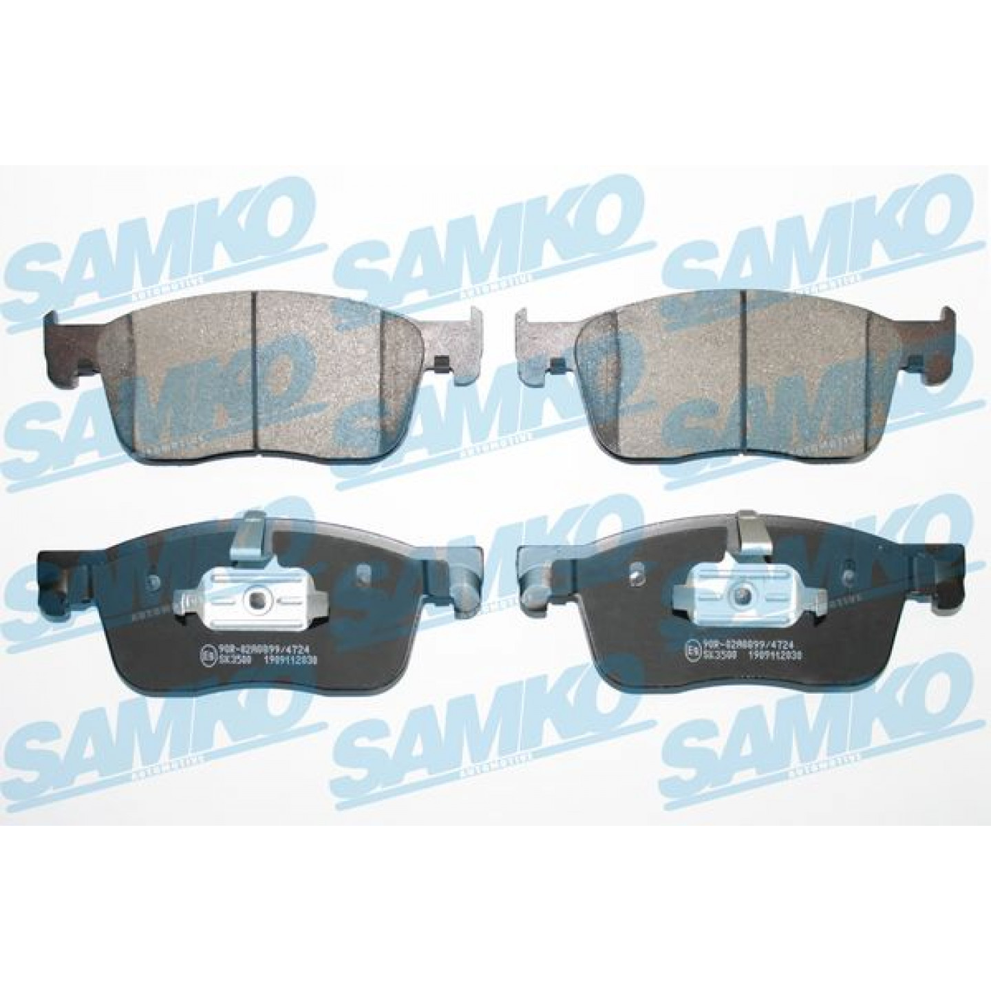 Kit pastiglie freno, Freno a disco SAMKO 5SP2030