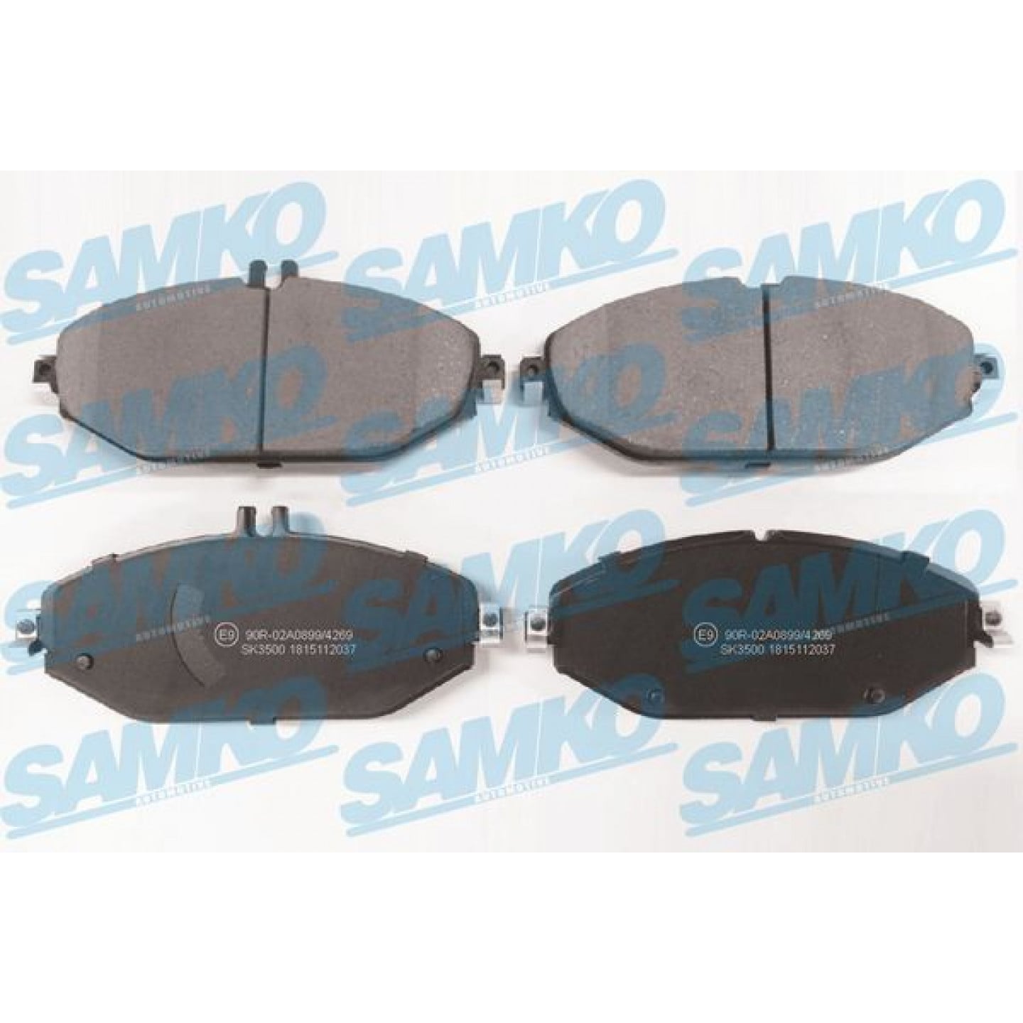 Kit pastiglie freno, Freno a disco SAMKO 5SP2037