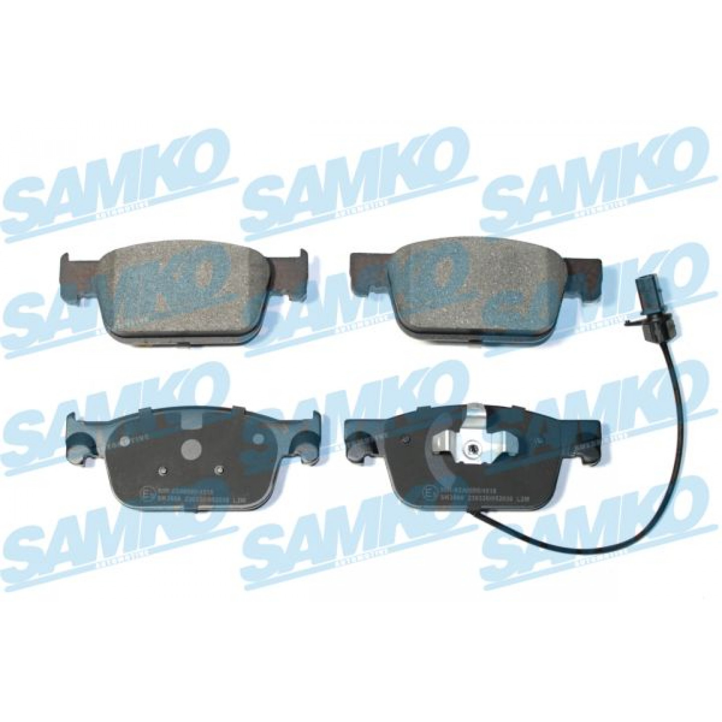 Kit pastiglie freno, Freno a disco SAMKO 5SP2038
